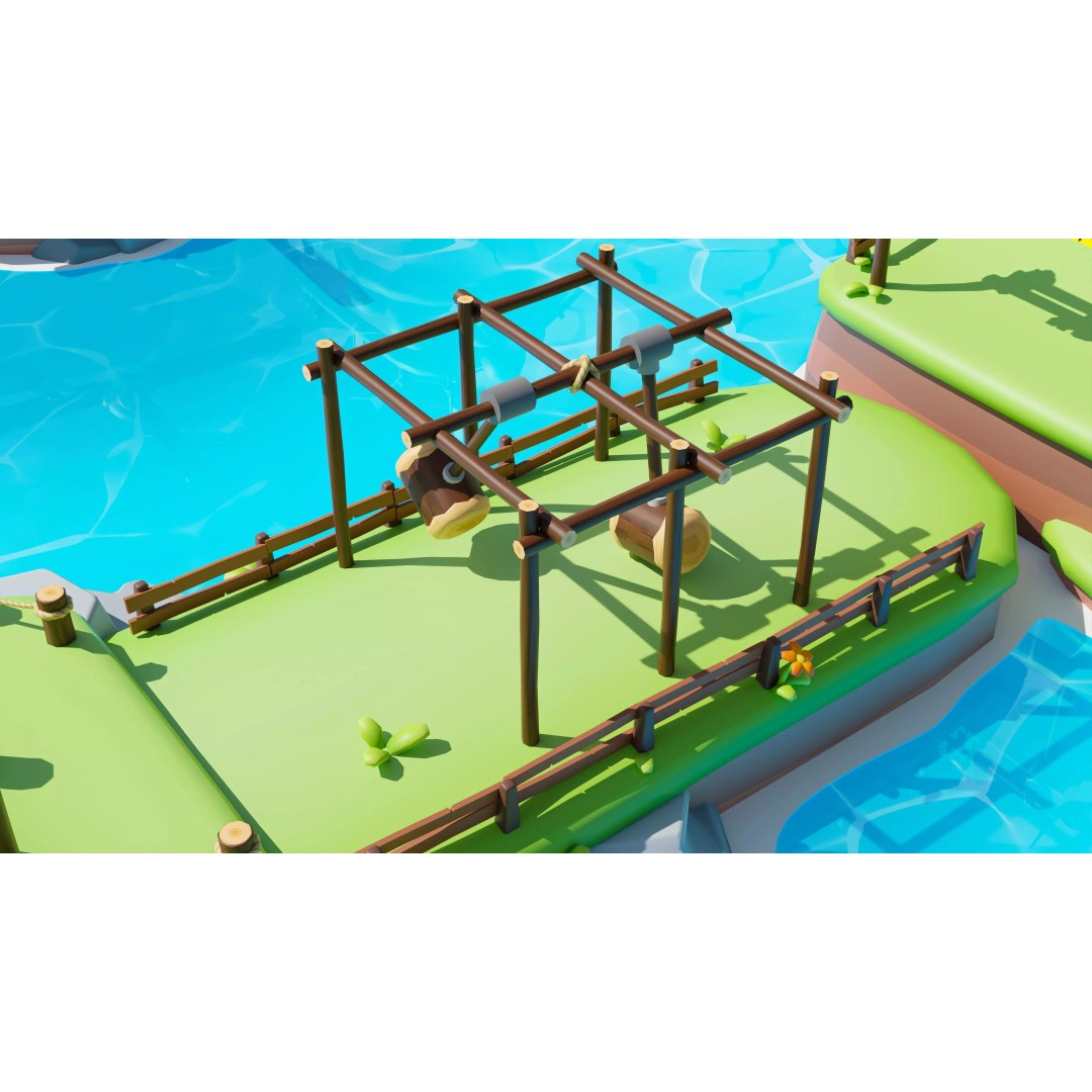 Platformer Deathrun 3D Model – Low Poly Game Asset, FBX, PBR - View 42