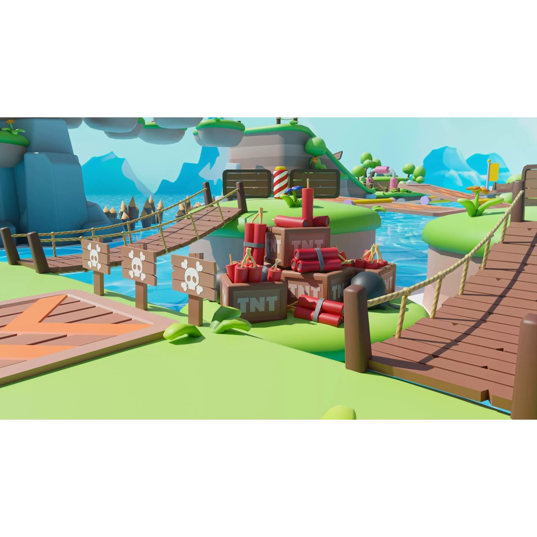 Platformer Deathrun 3D Model – Low Poly Game Asset, FBX, PBR - View 9