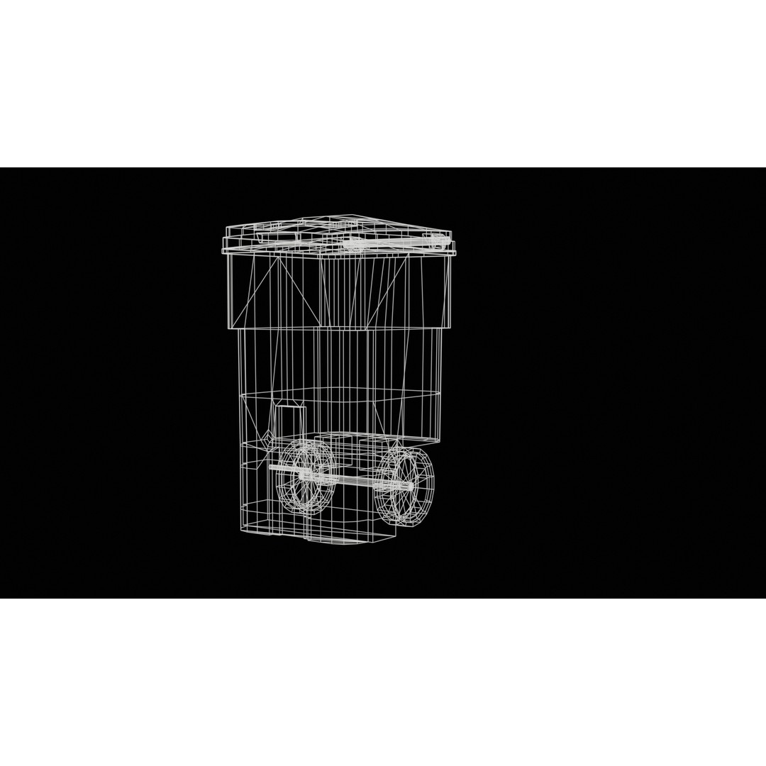 Urban Trash Pack 3D Model – Low Poly Game Asset with PBR Textures