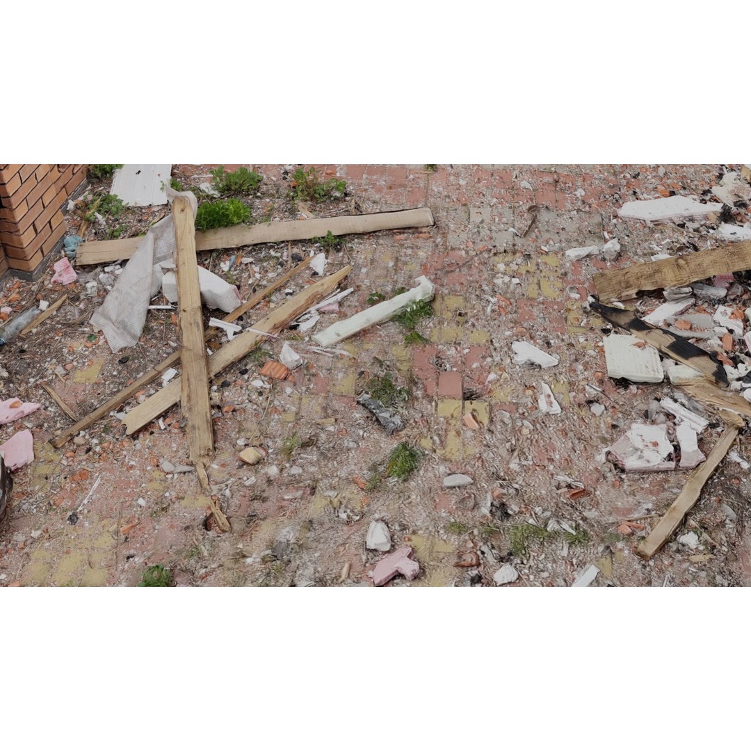 Ukraine Debris 3D Model – Low Poly Game Asset, FBX, Blender - View 28