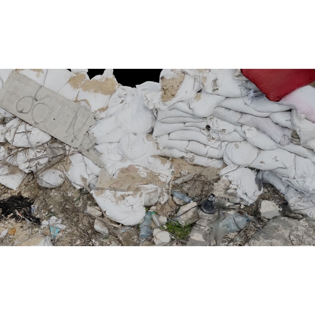 Ukraine Debris 3D Model – Low Poly Game Asset, FBX, Blender - View 29