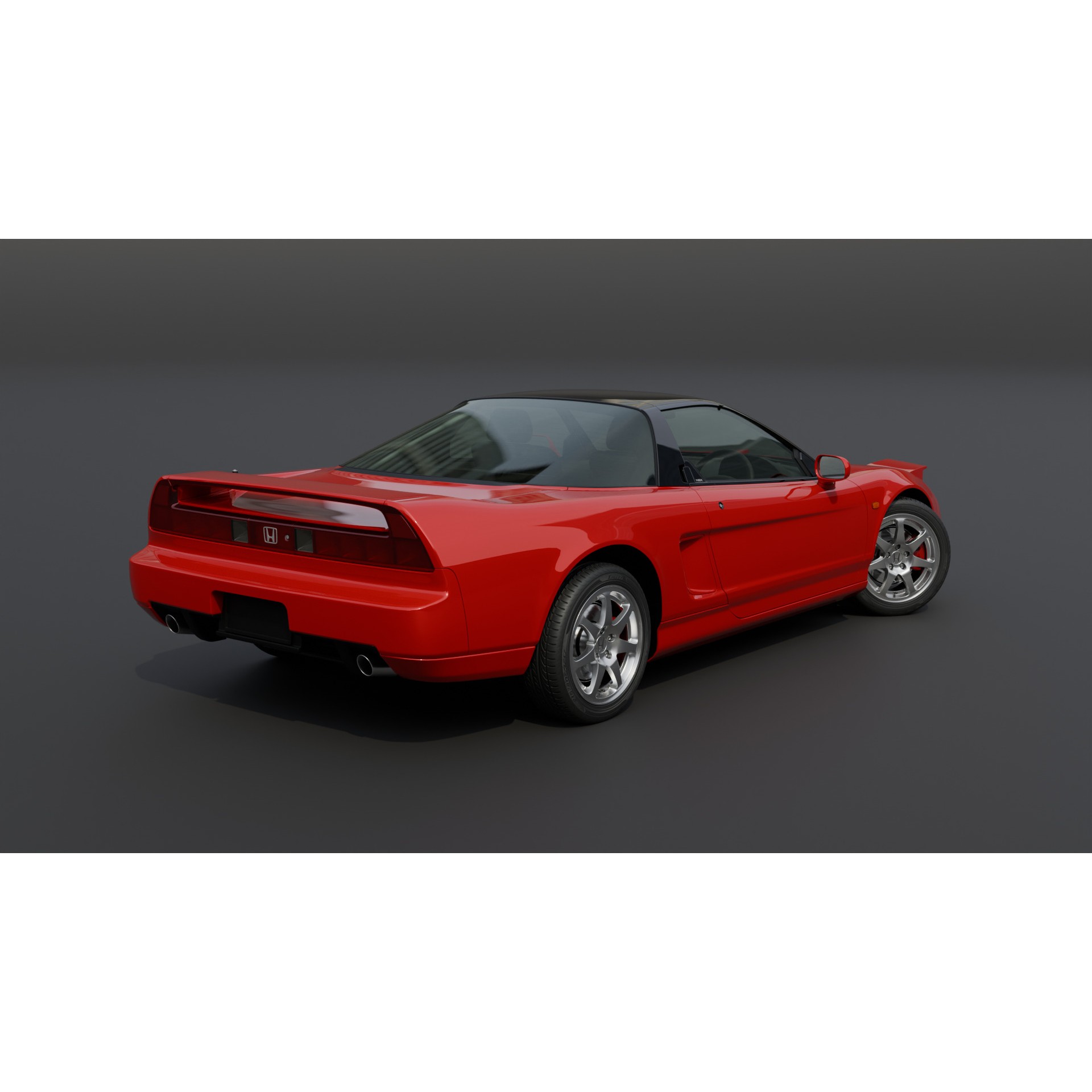 Honda NSX 1st Generation - Rigged 3D Model