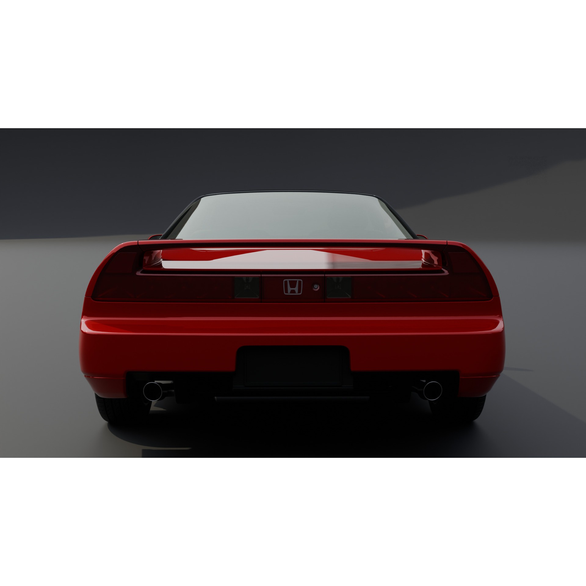 Honda NSX 1st Generation - Rigged 3D Model - View 10