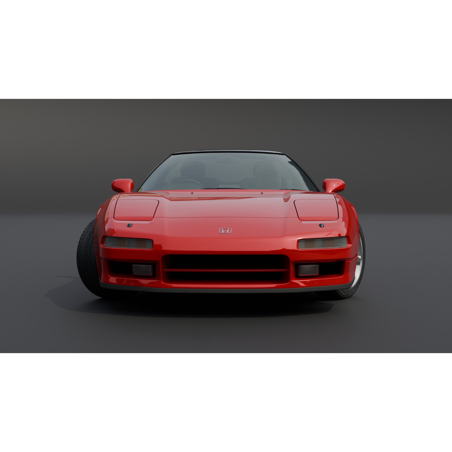 Honda NSX 1st Generation - Rigged 3D Model - View 15