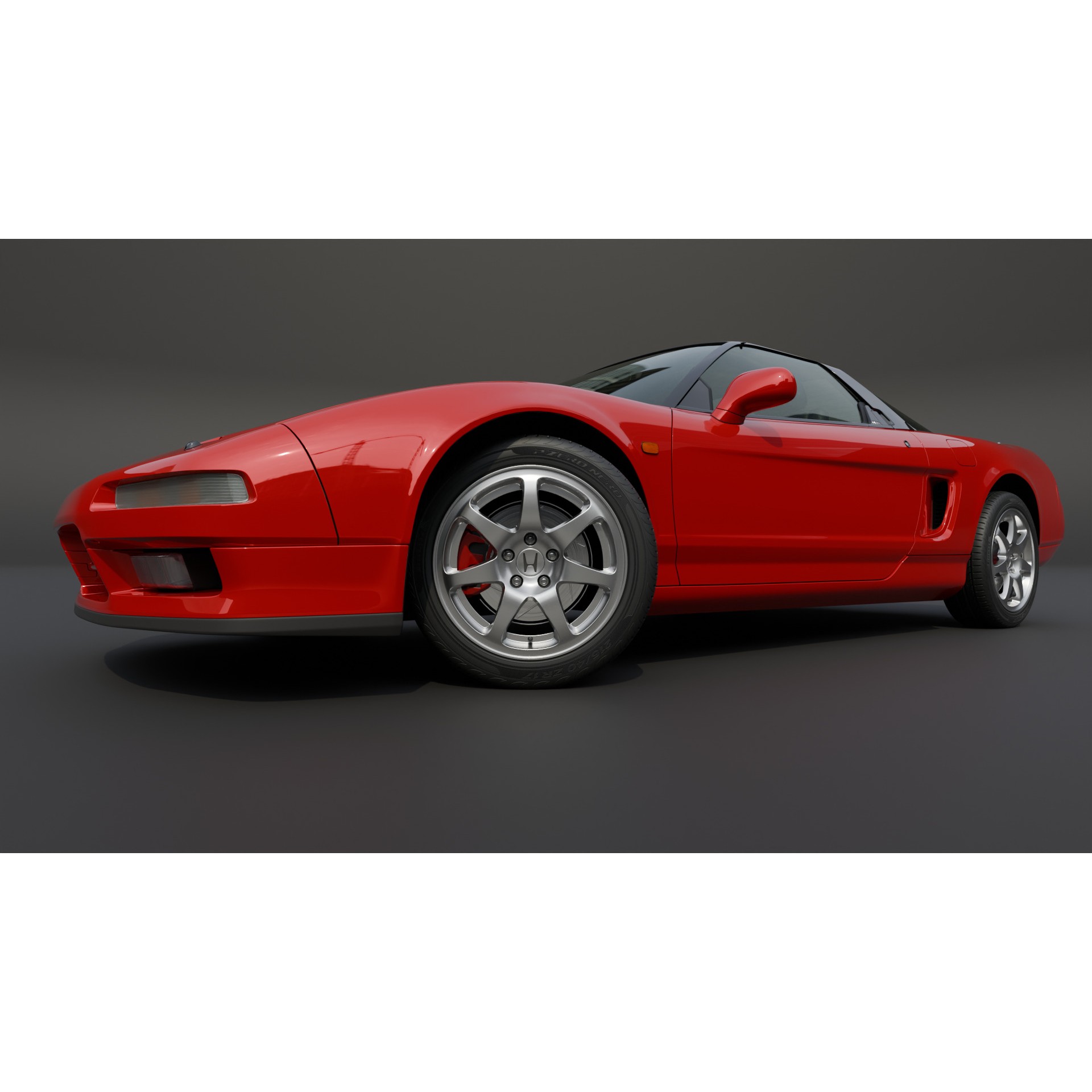 Honda NSX 1st Generation - Rigged 3D Model - View 16