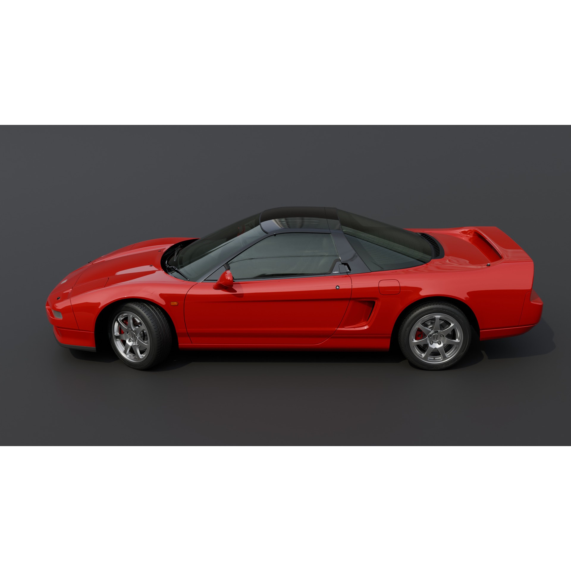Honda NSX 1st Generation - Rigged 3D Model - View 18