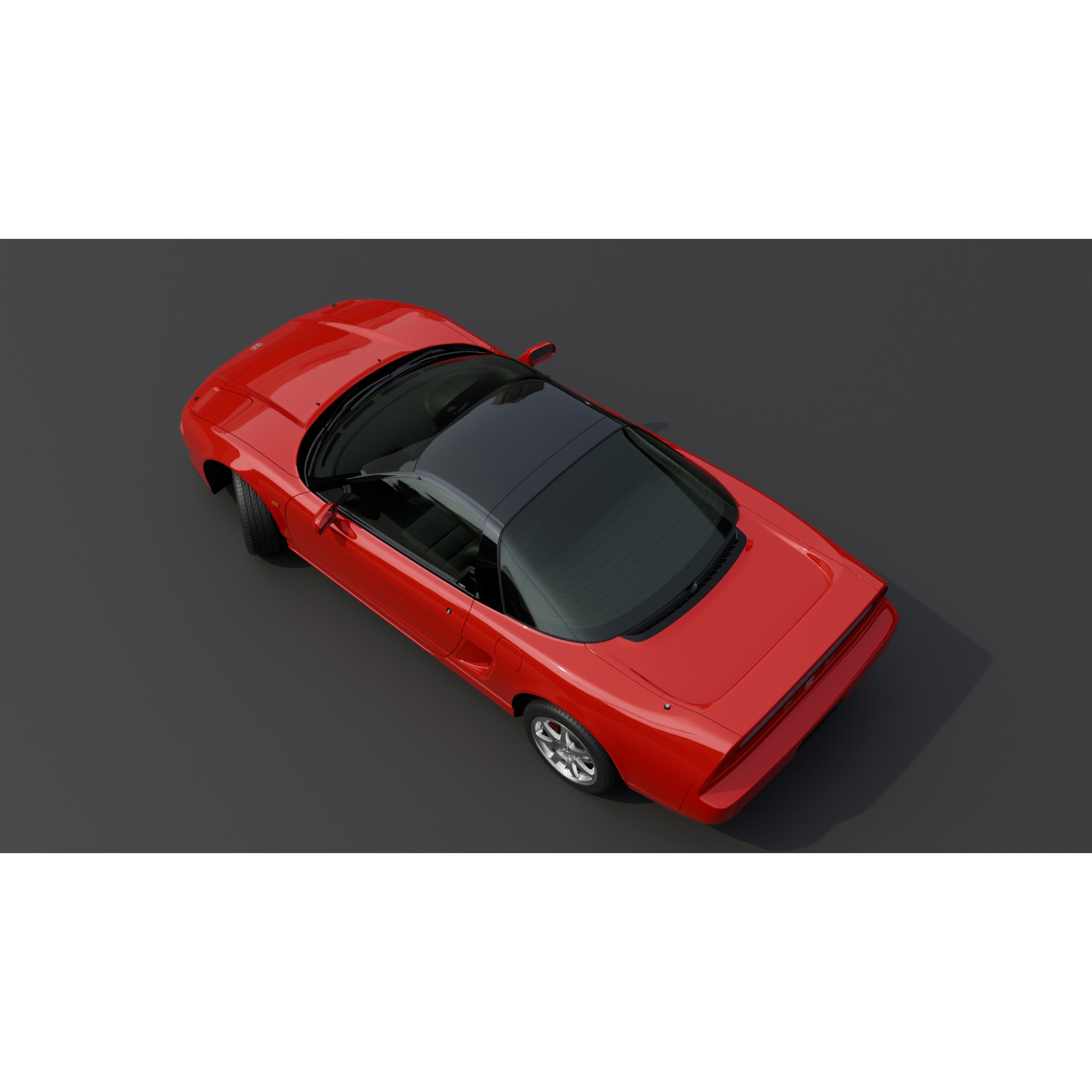 Honda NSX 1st Generation - Rigged 3D Model - View 19