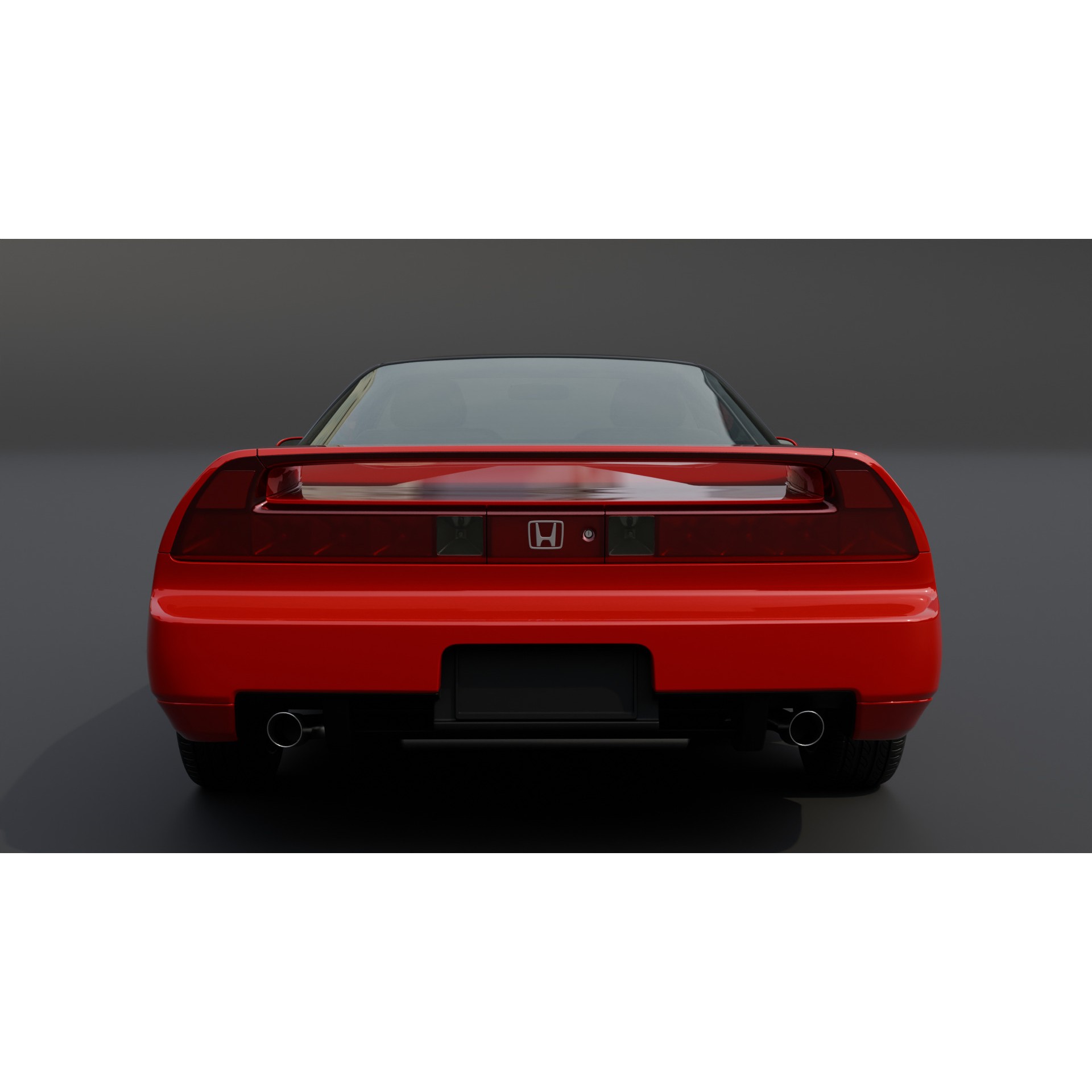 Honda NSX 1st Generation - Rigged 3D Model - View 21