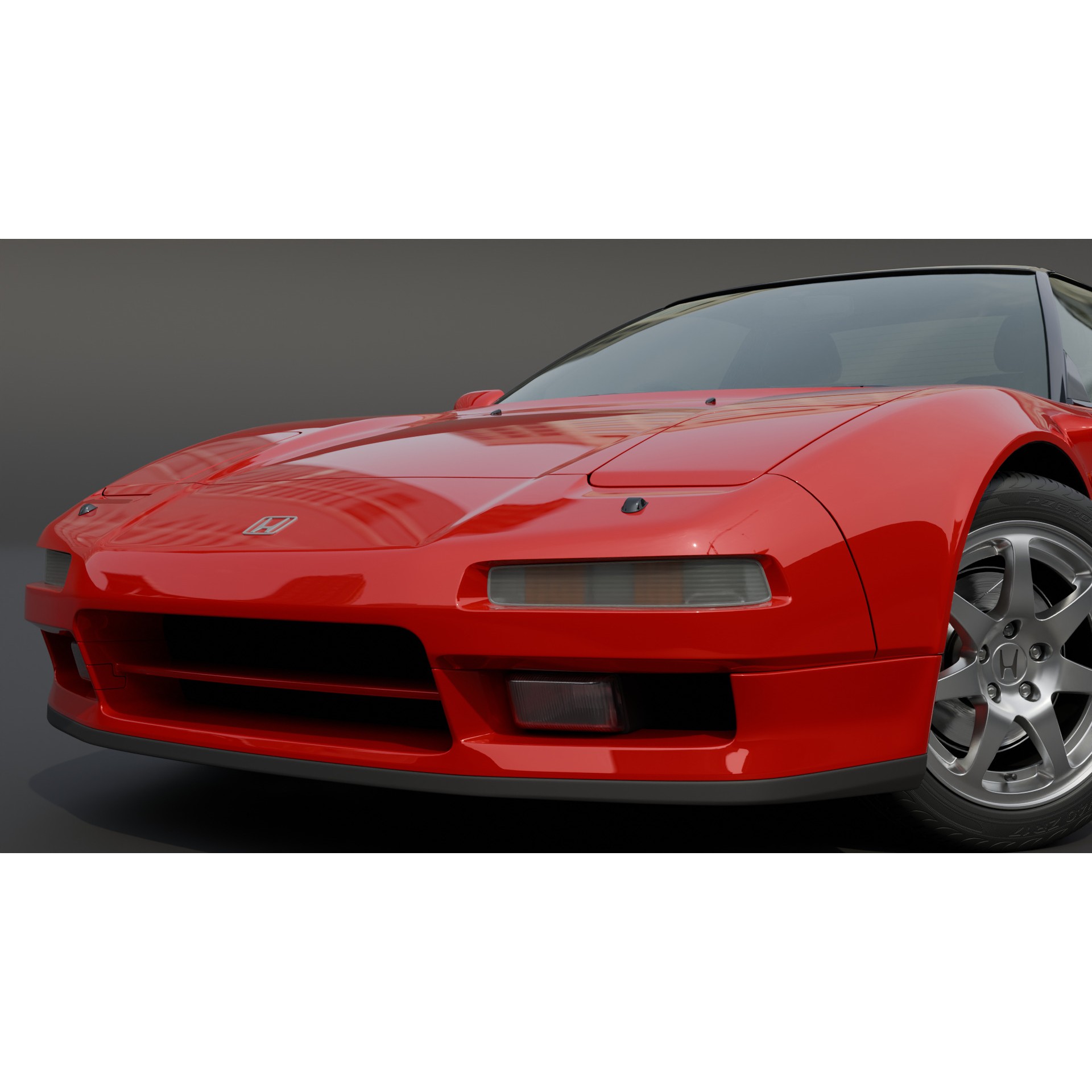 Honda NSX 1st Generation - Rigged 3D Model - View 22