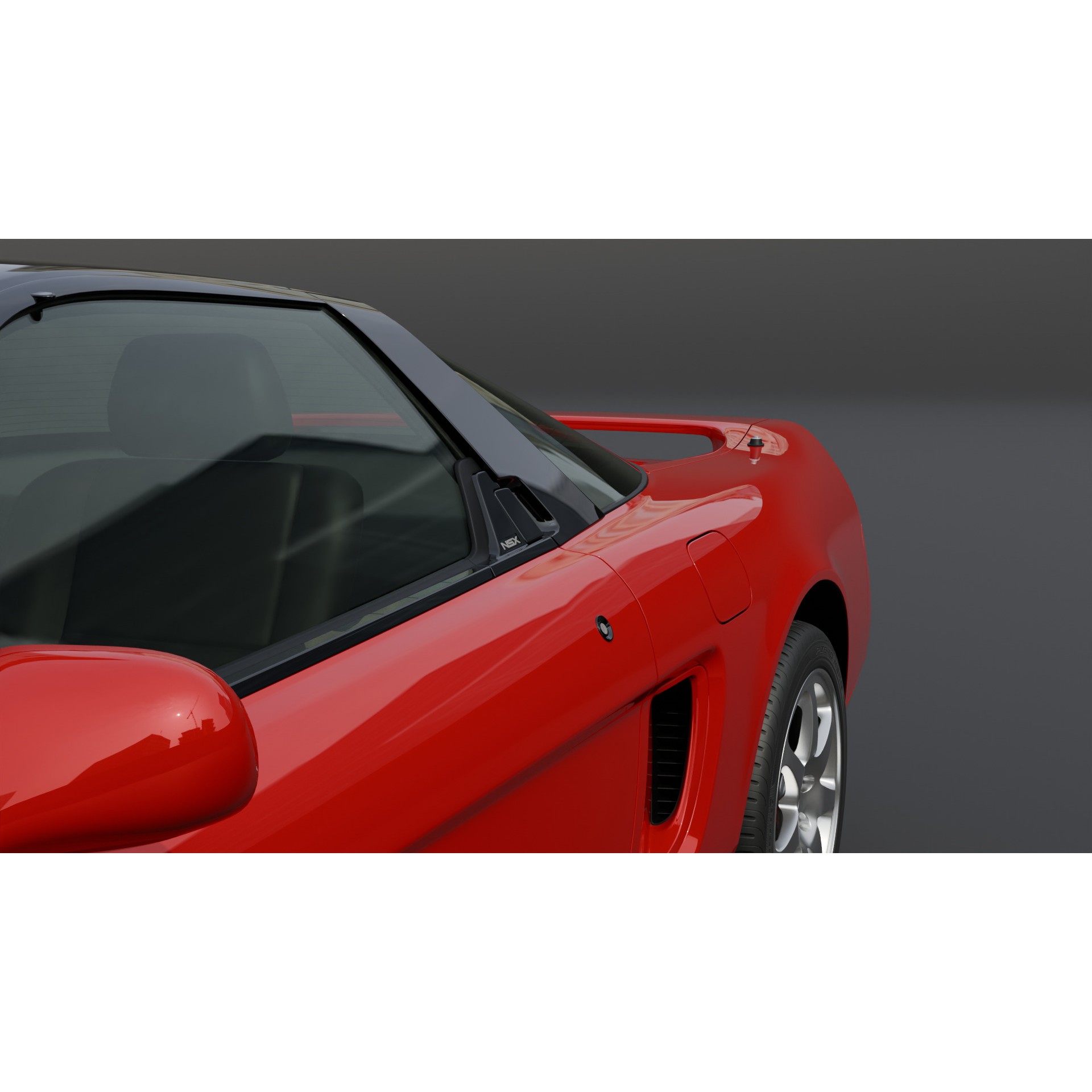 Honda NSX 1st Generation - Rigged 3D Model - View 23