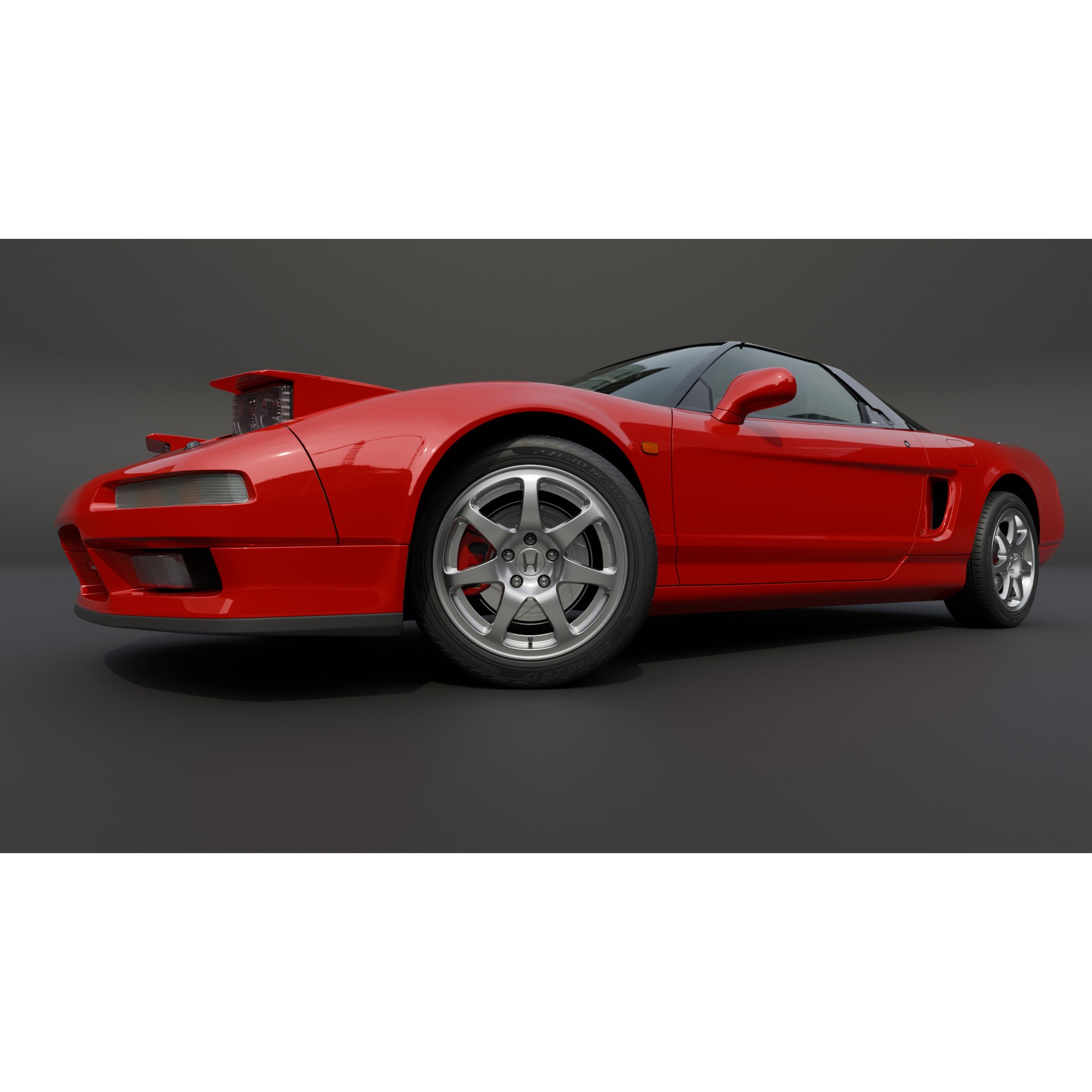Honda NSX 1st Generation - Rigged 3D Model - View 5