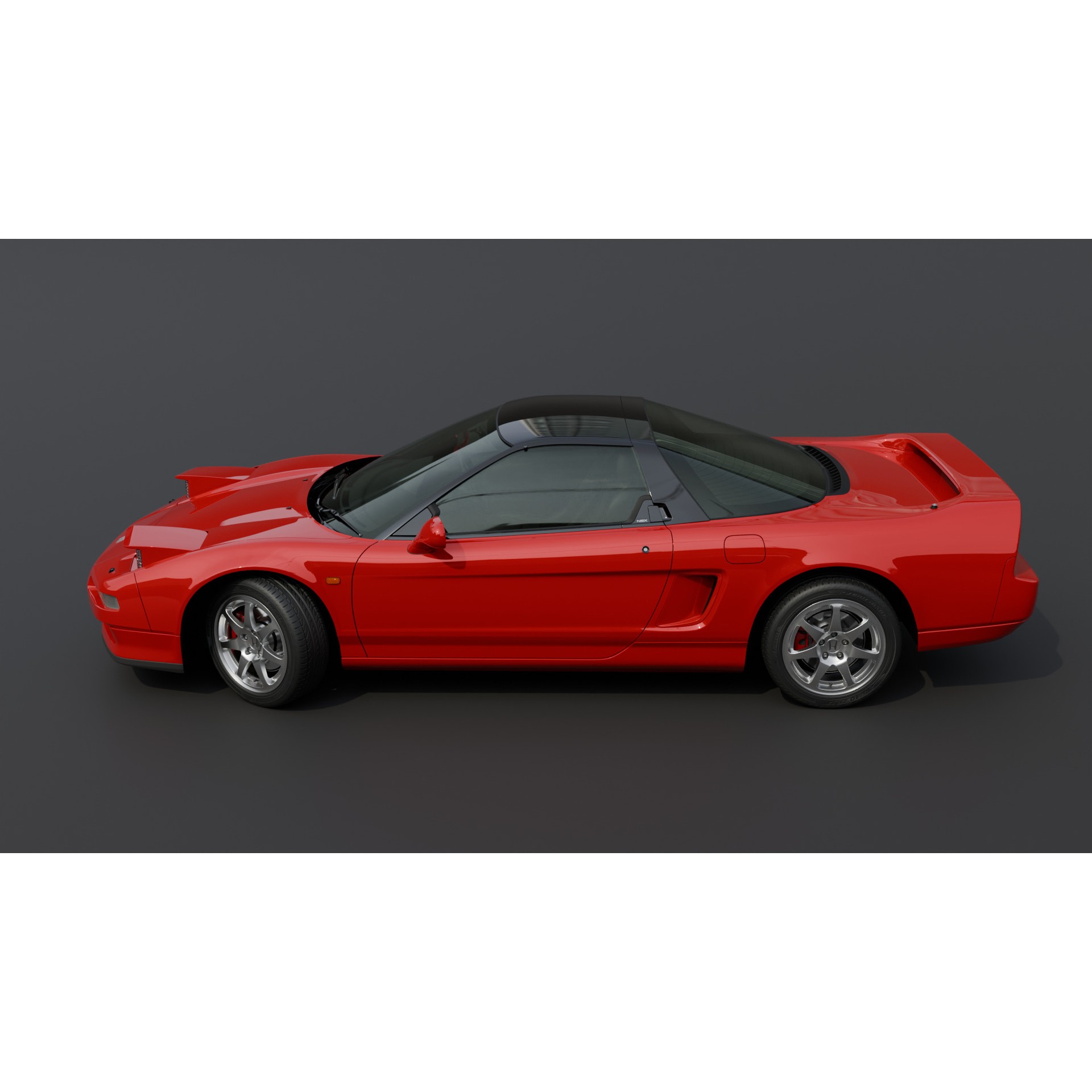 Honda NSX 1st Generation - Rigged 3D Model - View 7