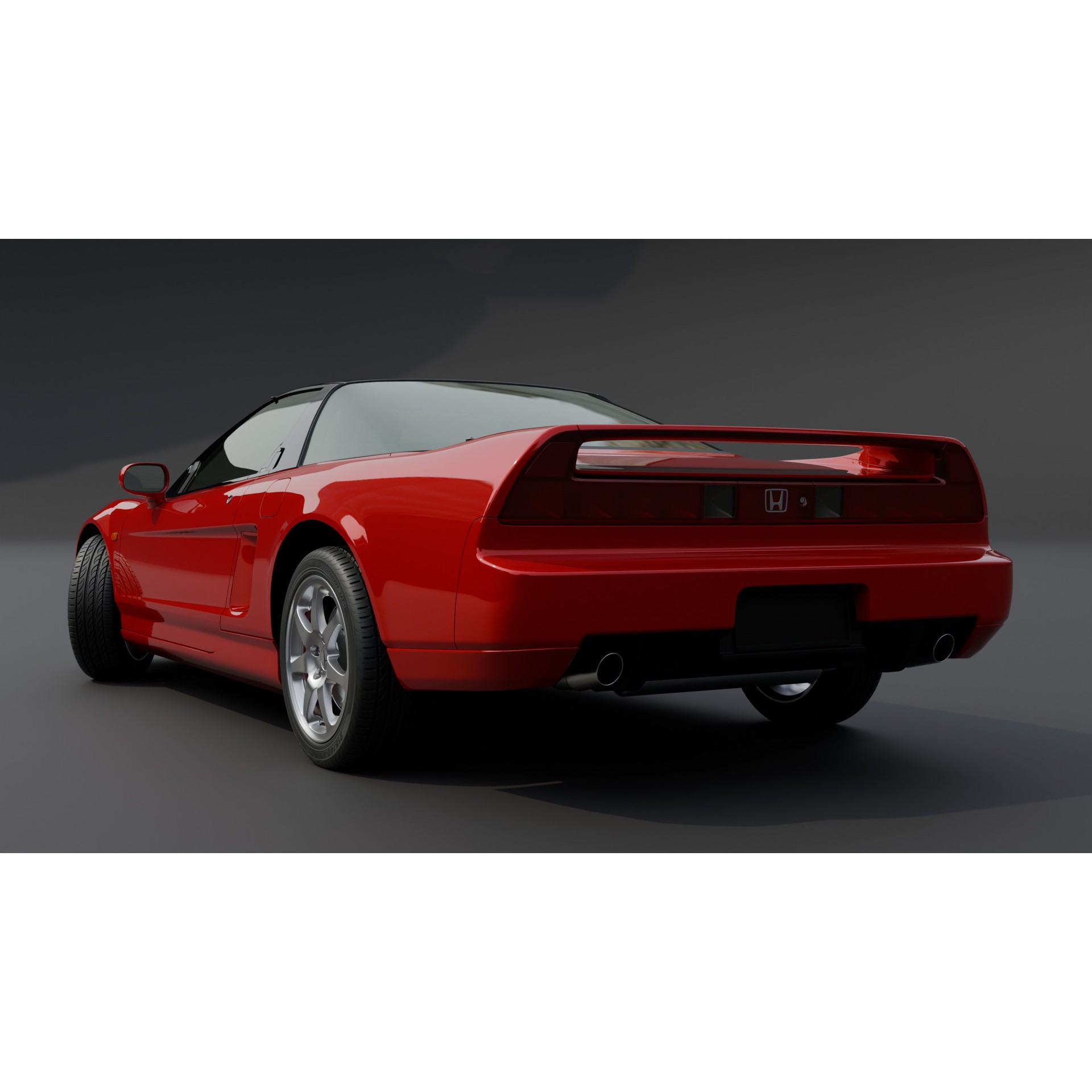 Honda NSX 1st Generation - Rigged 3D Model - View 9