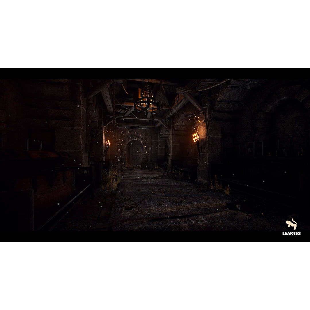 Medieval Castle Village 3D Model – Low Poly Environment, FBX, Game Ready - View 13