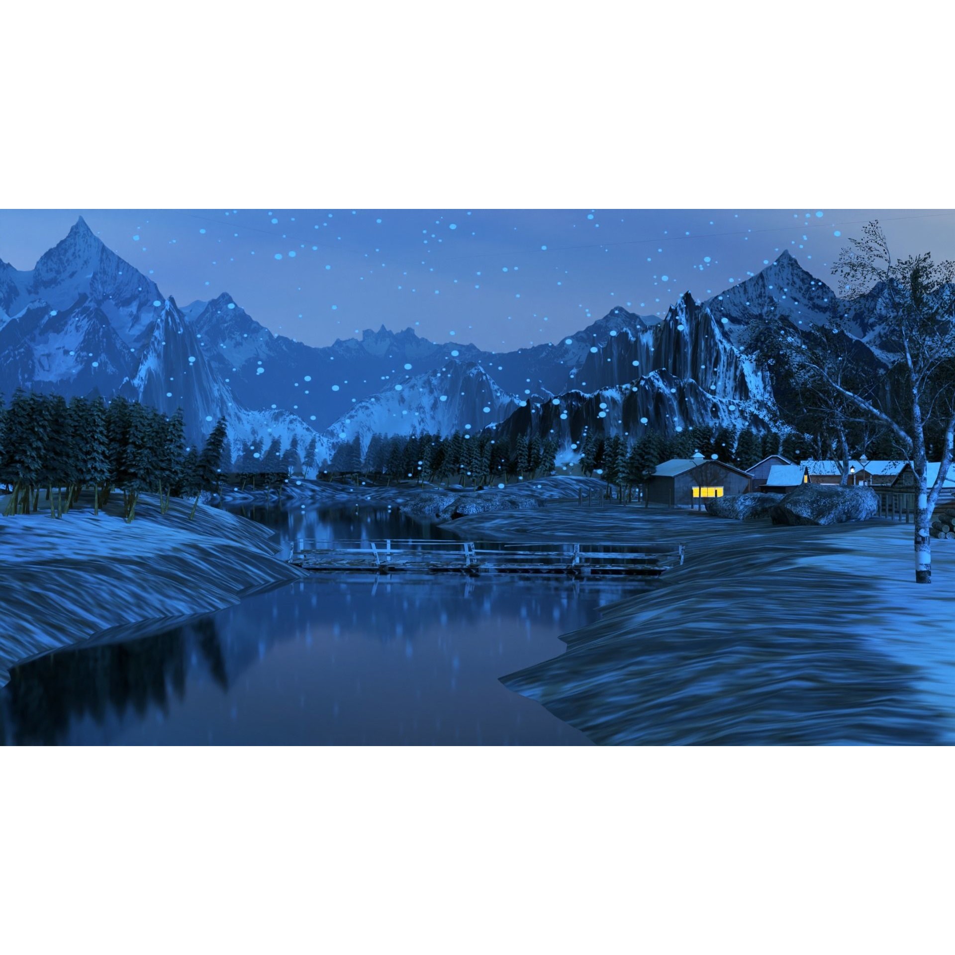 Lauterbrunnen - Low-Poly Game-Ready 3D Model - View 15