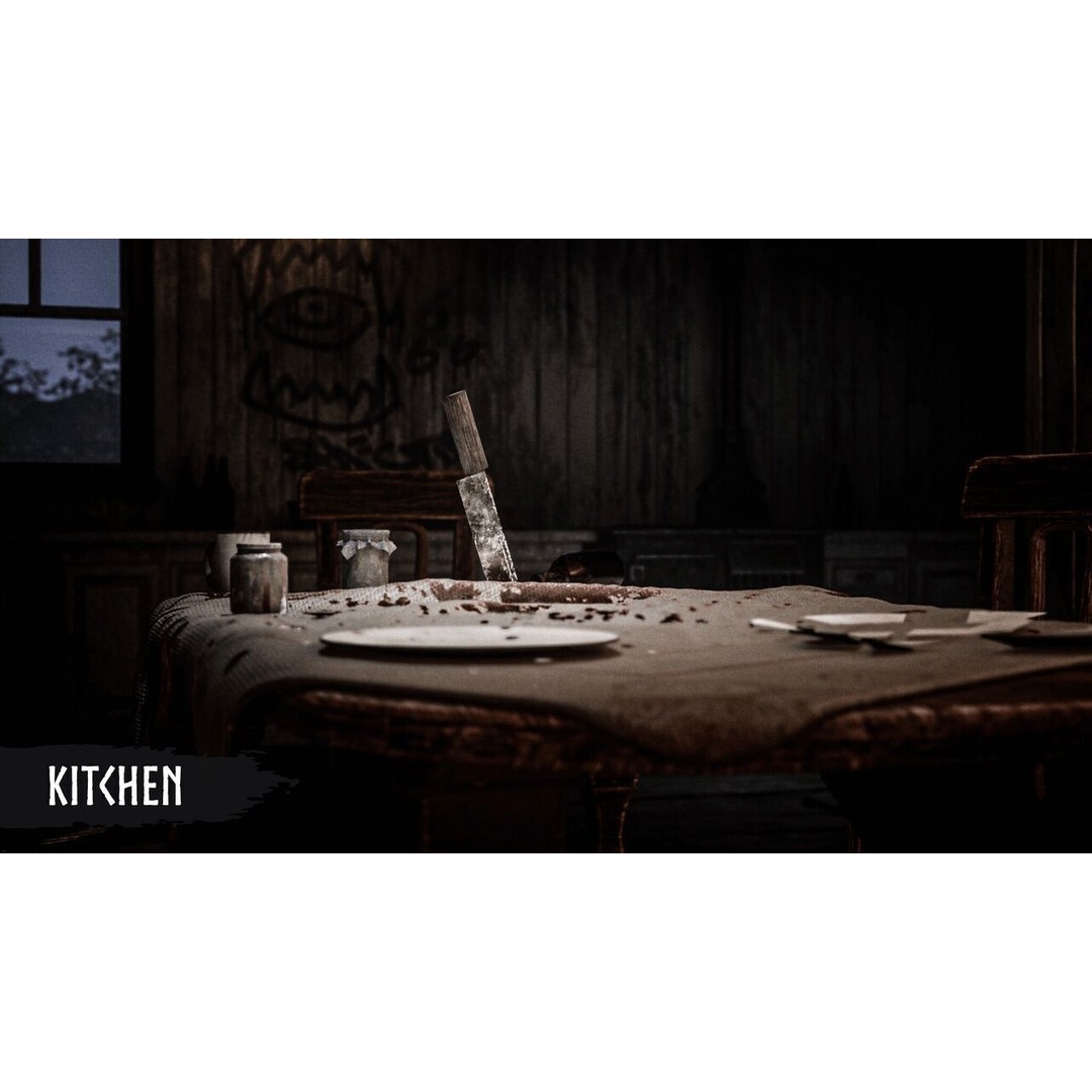 Haunted House 3D Model – Low Poly Modular Game Asset, FBX - View 16
