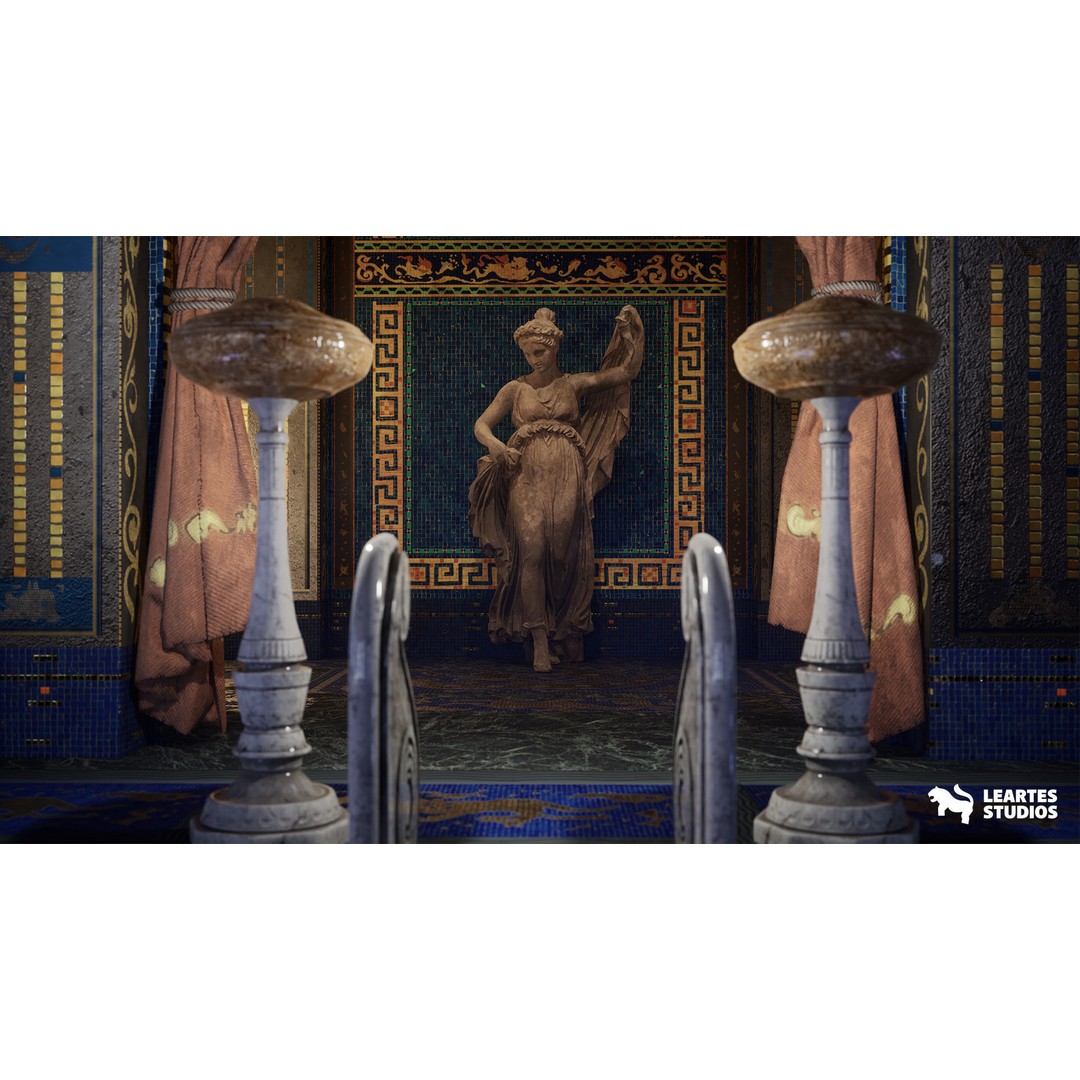 Roman Environments Bundle 3D Model – Low Poly Historic Asset Pack, FBX