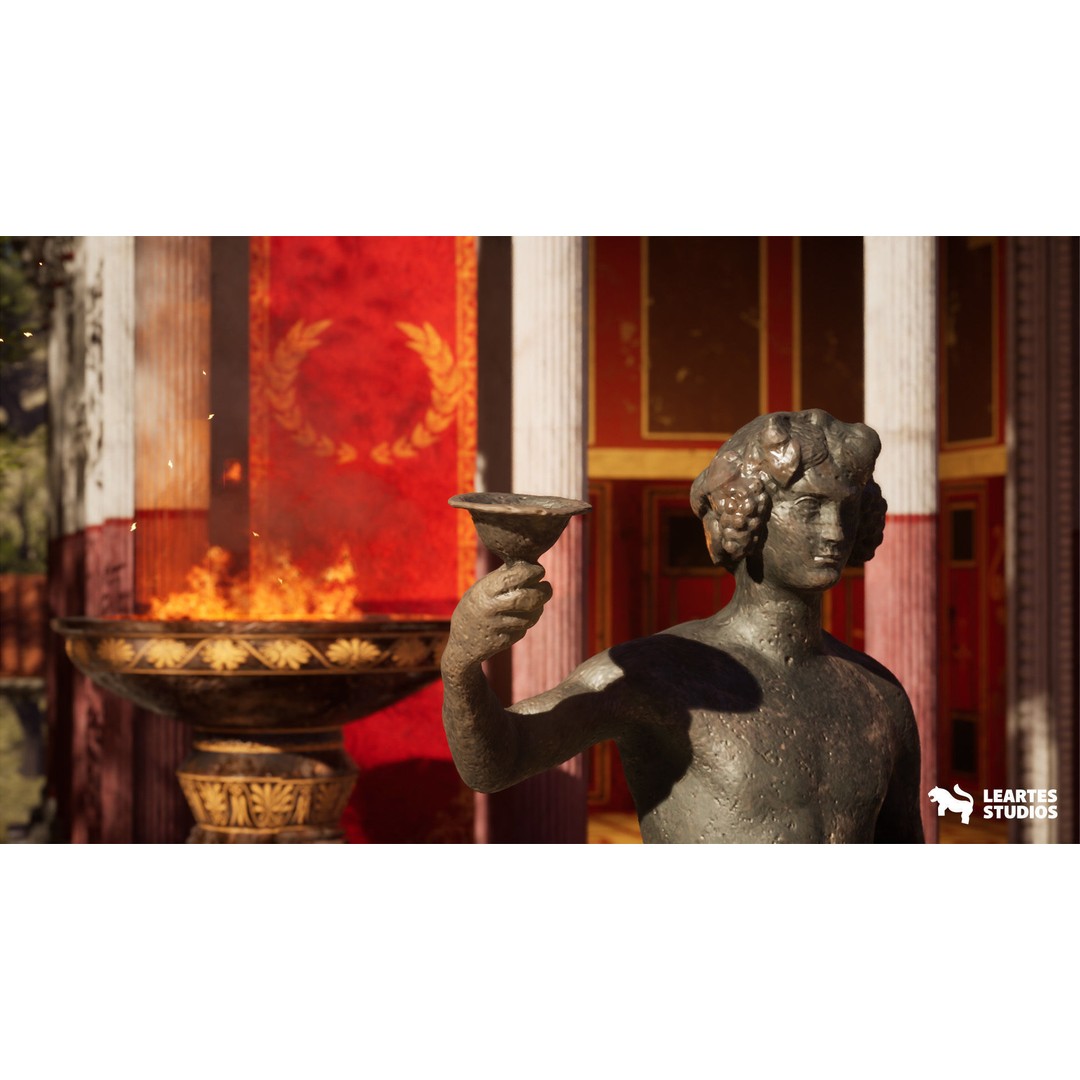 Roman Environments Bundle 3D Model – Low Poly Historic Asset Pack, FBX - View 10