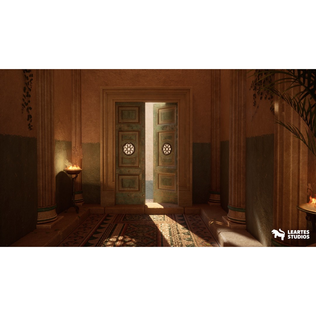 Roman Environments Bundle 3D Model – Low Poly Historic Asset Pack, FBX - View 21