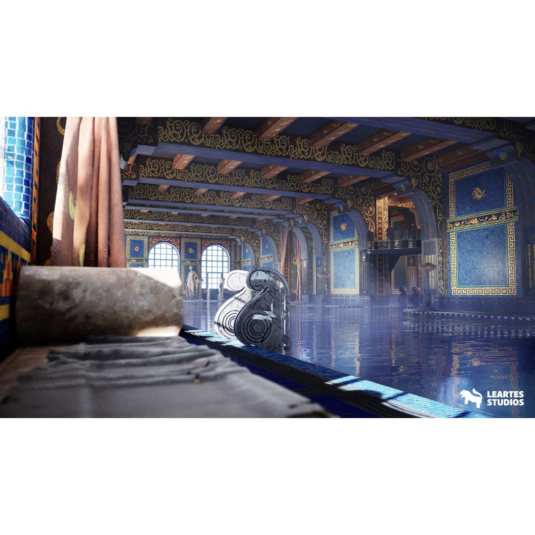 Roman Environments Bundle 3D Model – Low Poly Historic Asset Pack, FBX - View 23