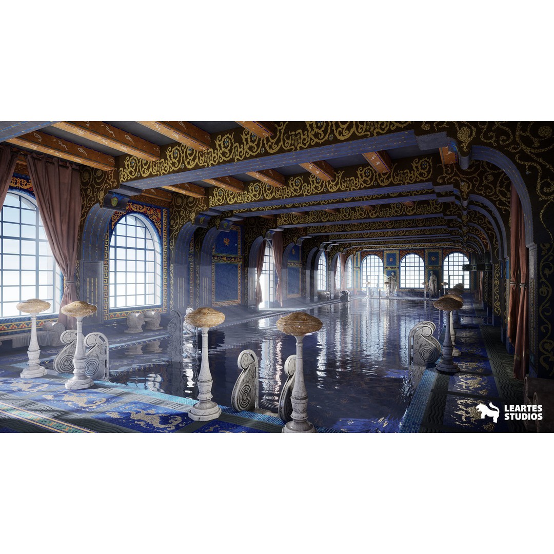 Roman Environments Bundle 3D Model – Low Poly Historic Asset Pack, FBX - View 25