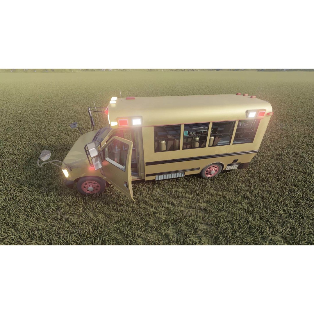 Rescue Bus 3D Model – Detailed Vehicle with Textures for Lumion - View 20