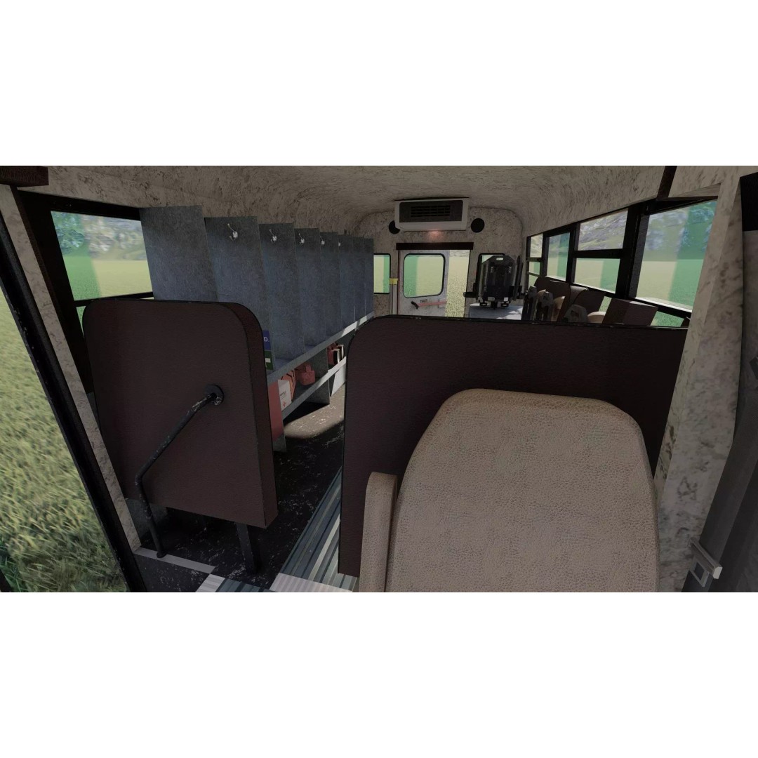 Rescue Bus 3D Model – Detailed Vehicle with Textures for Lumion - View 23