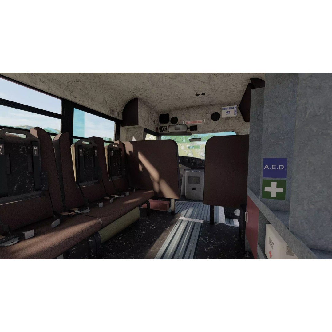 Rescue Bus 3D Model – Detailed Vehicle with Textures for Lumion - View 29