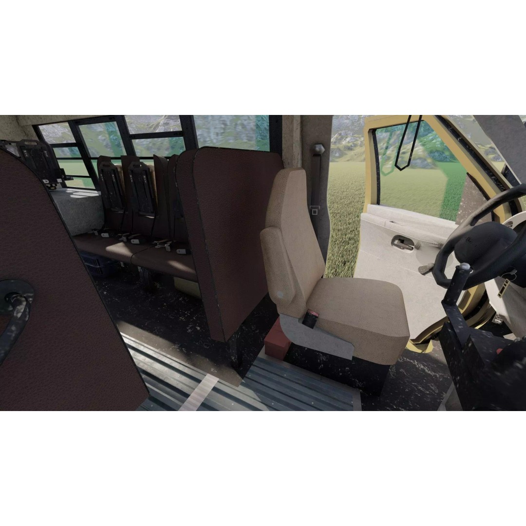 Rescue Bus 3D Model – Detailed Vehicle with Textures for Lumion - View 32