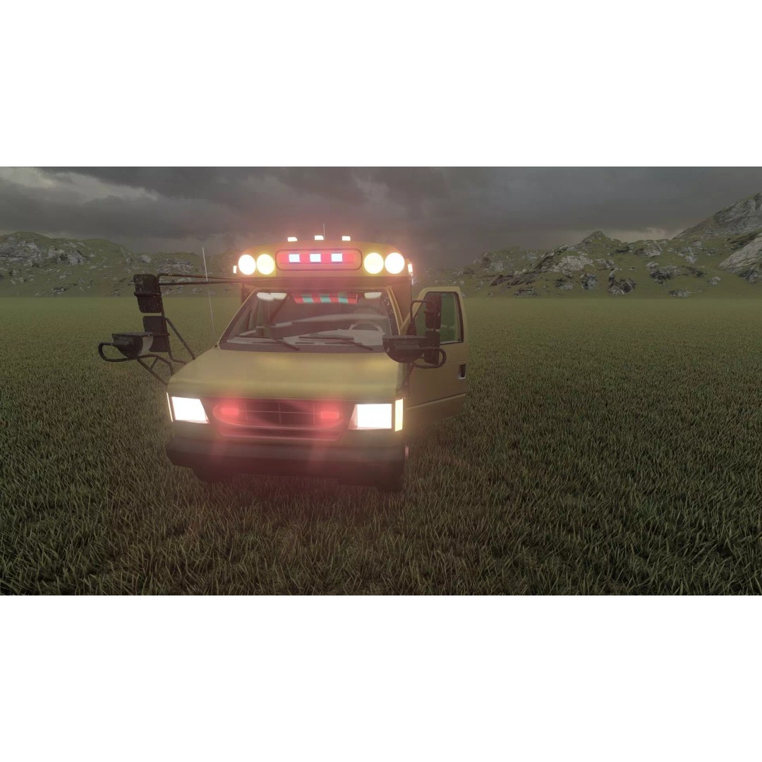 Rescue Bus 3D Model – Detailed Vehicle with Textures for Lumion - View 34