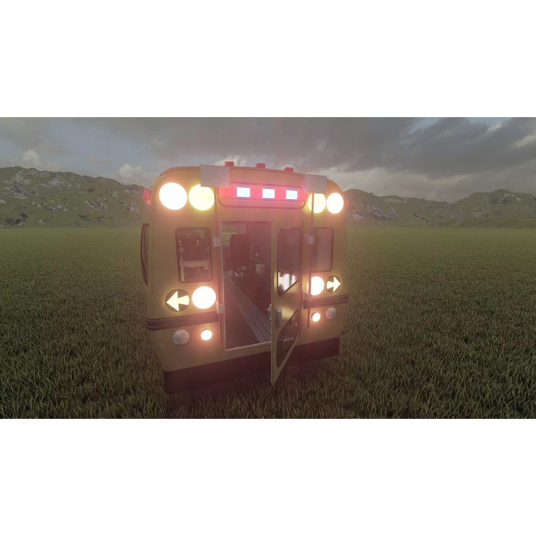 Rescue Bus 3D Model – Detailed Vehicle with Textures for Lumion - View 36