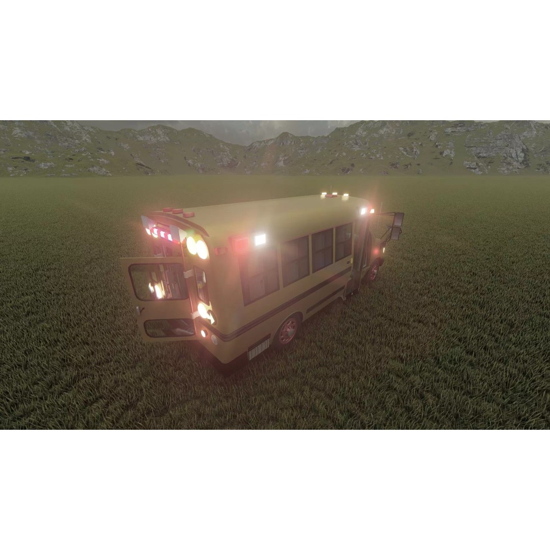 Rescue Bus 3D Model – Detailed Vehicle with Textures for Lumion - View 37