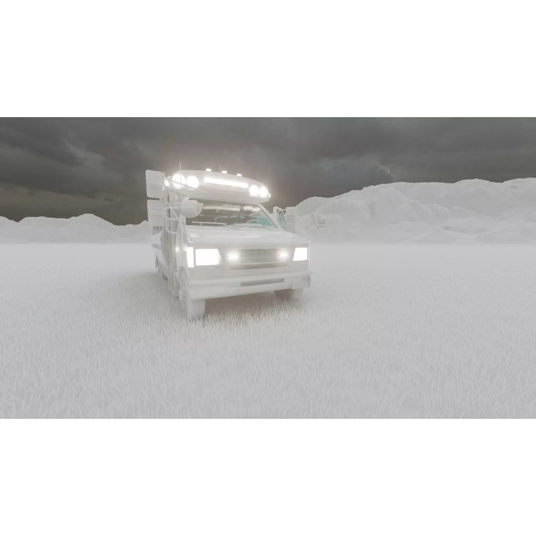 Rescue Bus 3D Model – Detailed Vehicle with Textures for Lumion - View 40