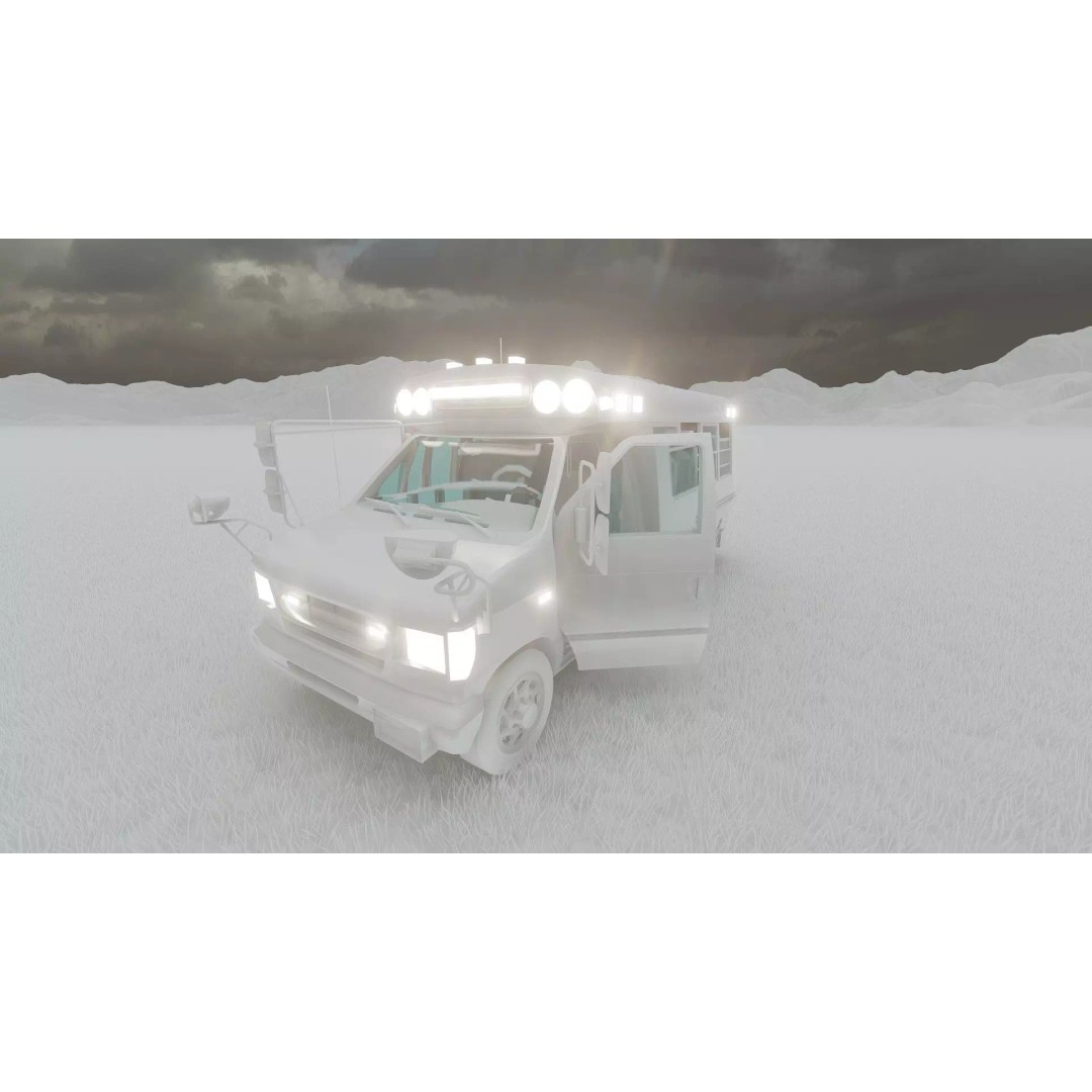 Rescue Bus 3D Model – Detailed Vehicle with Textures for Lumion - View 41