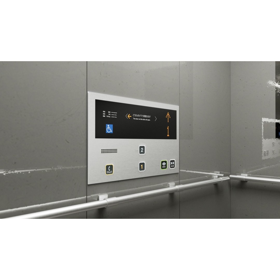 Japanese Railway Metro Station 3D Model – Low Poly, PBR Textures, FBX - View 10