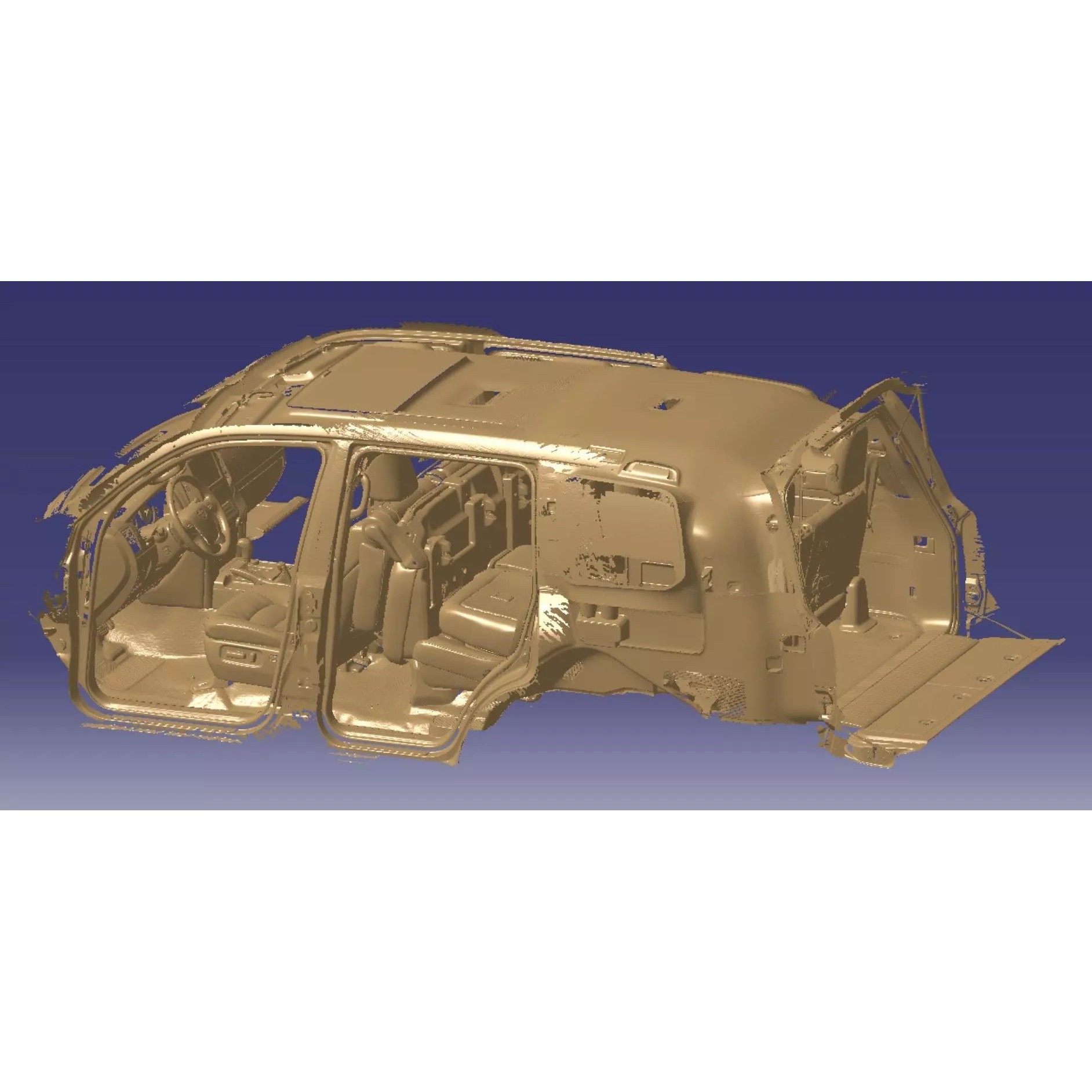 Toyota LC200 5700 VXR - Scanned 3D Model - View 14