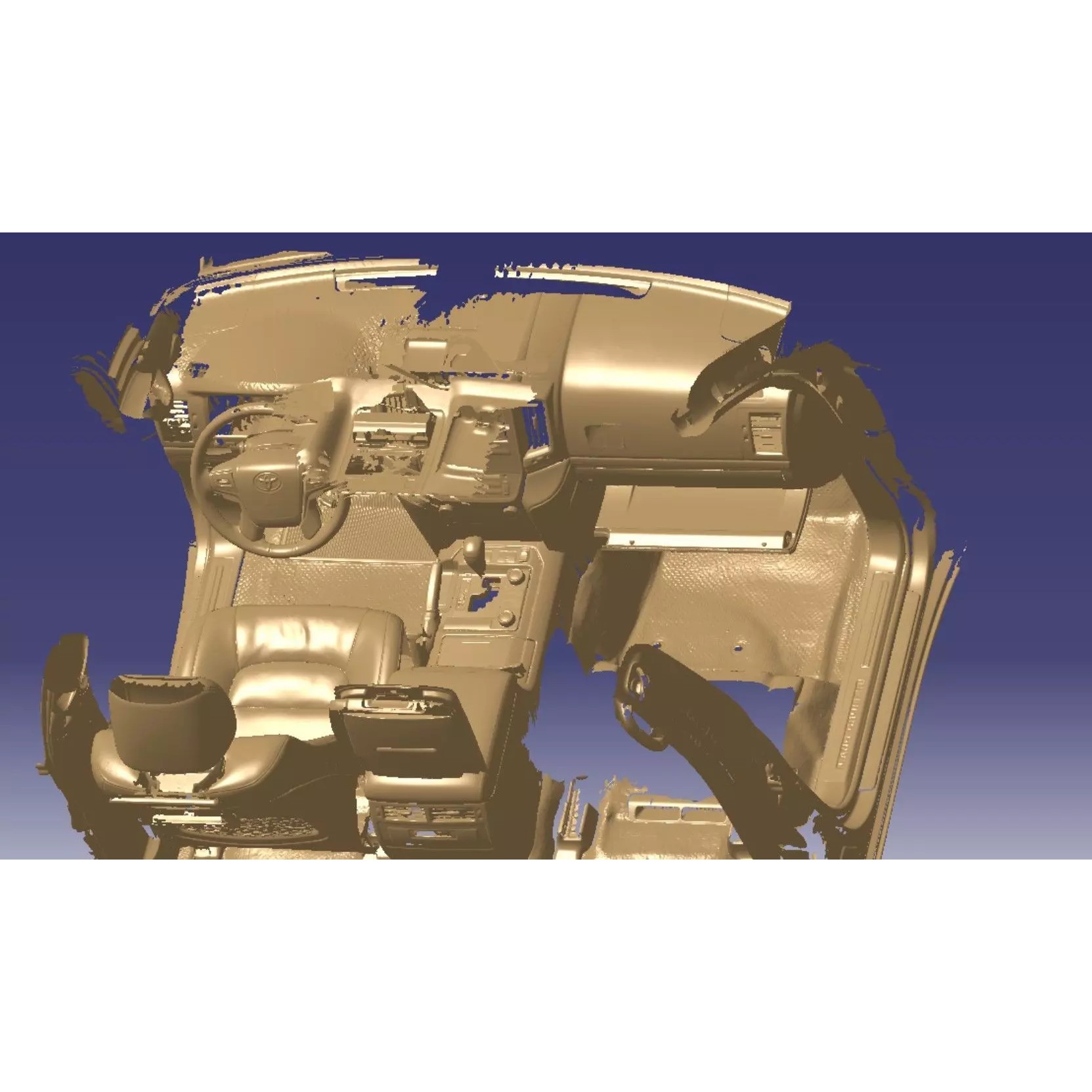 Toyota LC200 5700 VXR - Scanned 3D Model - View 15