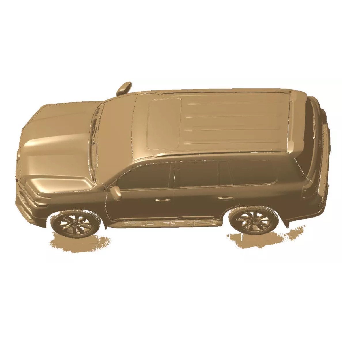 Toyota LC200 5700 VXR - Scanned 3D Model - View 4