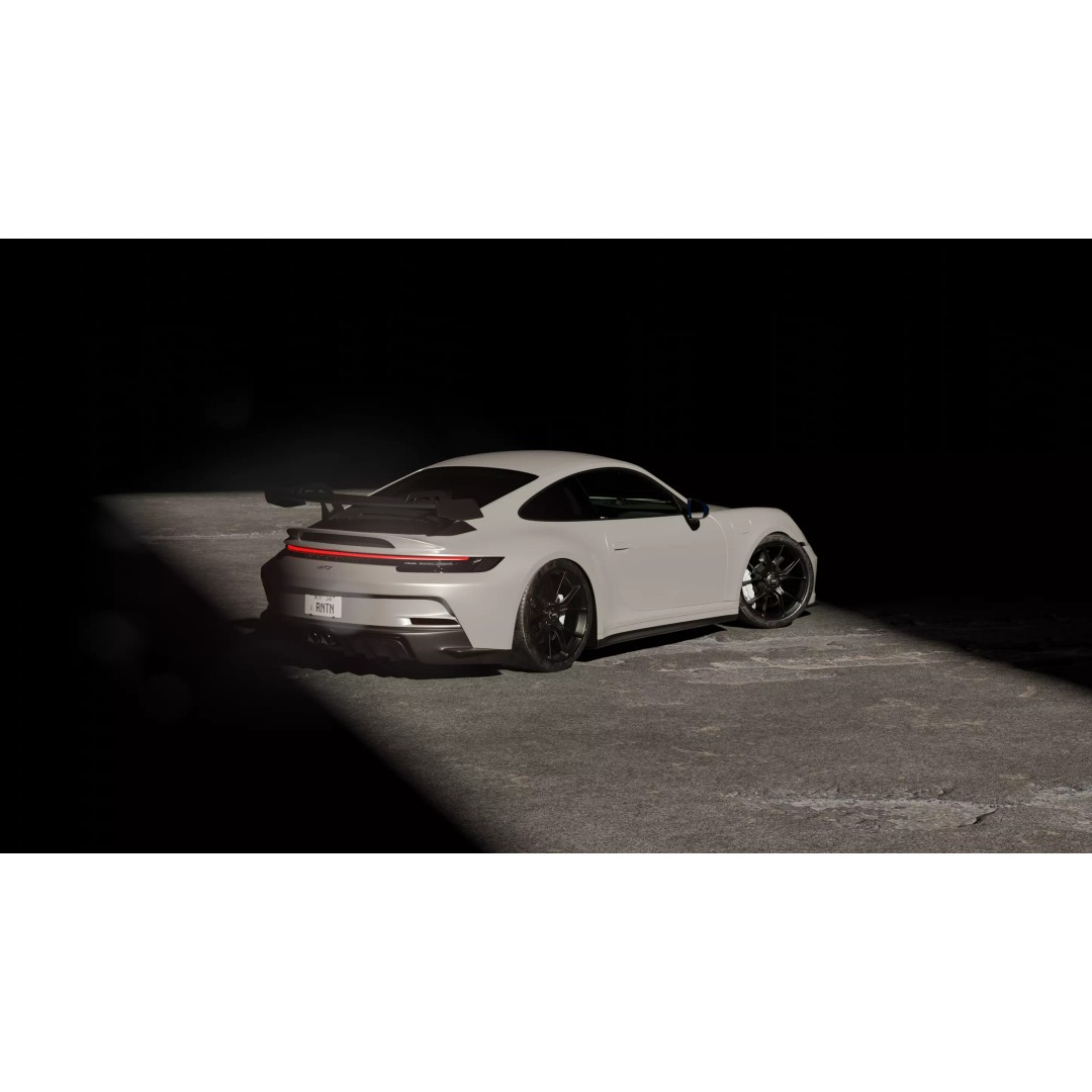 Automotive Cinematic Scene 3D Model – Textured Blender Project, PBR - View 2