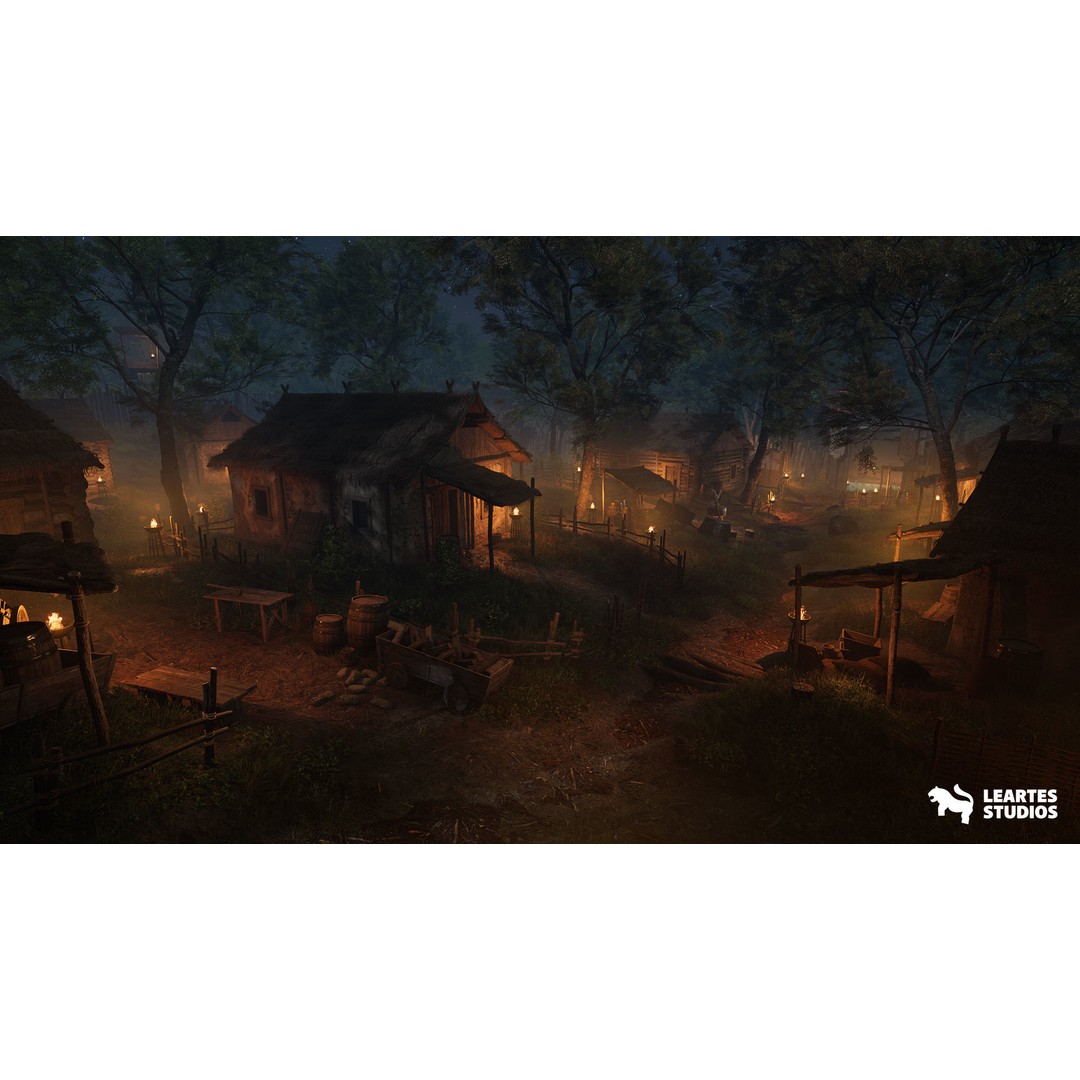 Medieval Environments 3D Model – Low Poly Bundle with 698 Unique Meshes - View 11