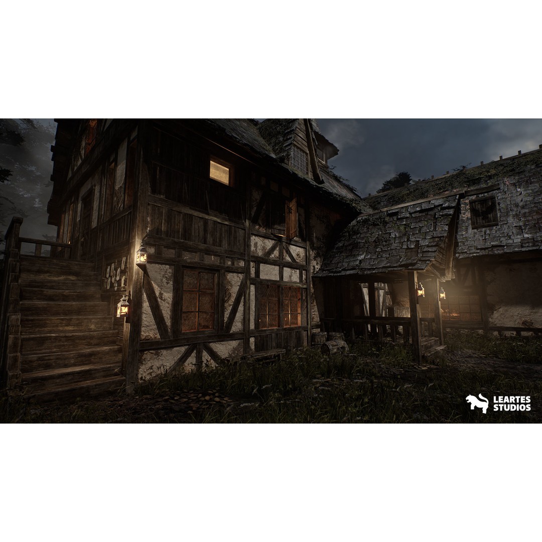 Medieval Environments 3D Model – Low Poly Bundle with 698 Unique Meshes - View 13