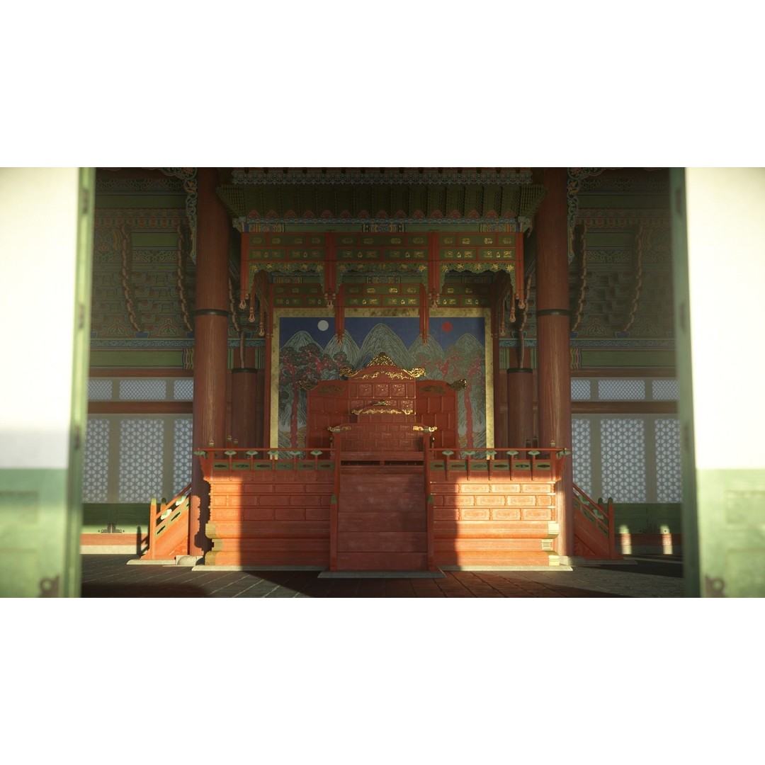 Gyeongbokgung Geunjeongjeon 3D Model – Historic Korean Palace, PBR Textures - View 4