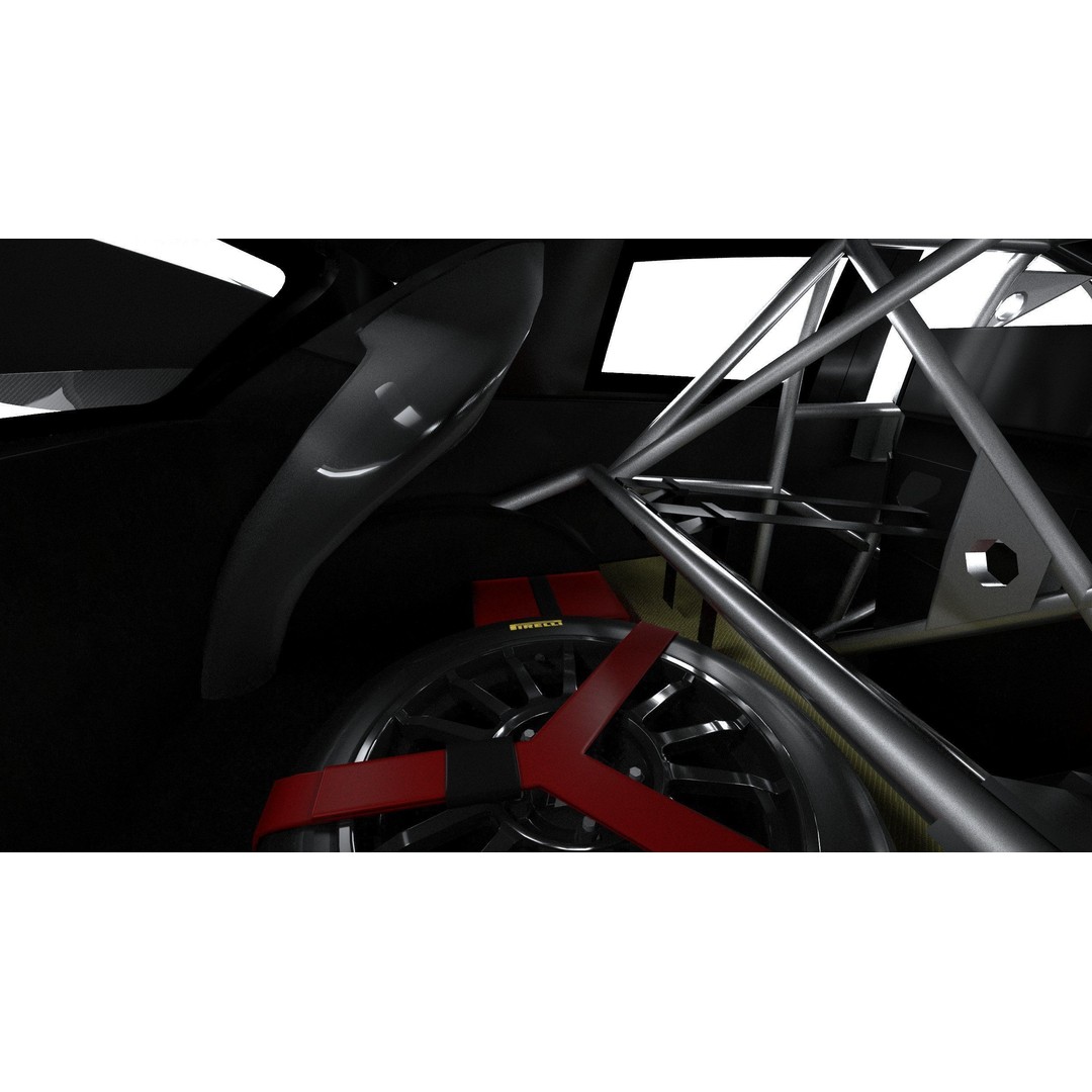 Hyundai i20 N WRC 2022 3D Model – Low Poly Racing Car, FBX, OBJ - View 31