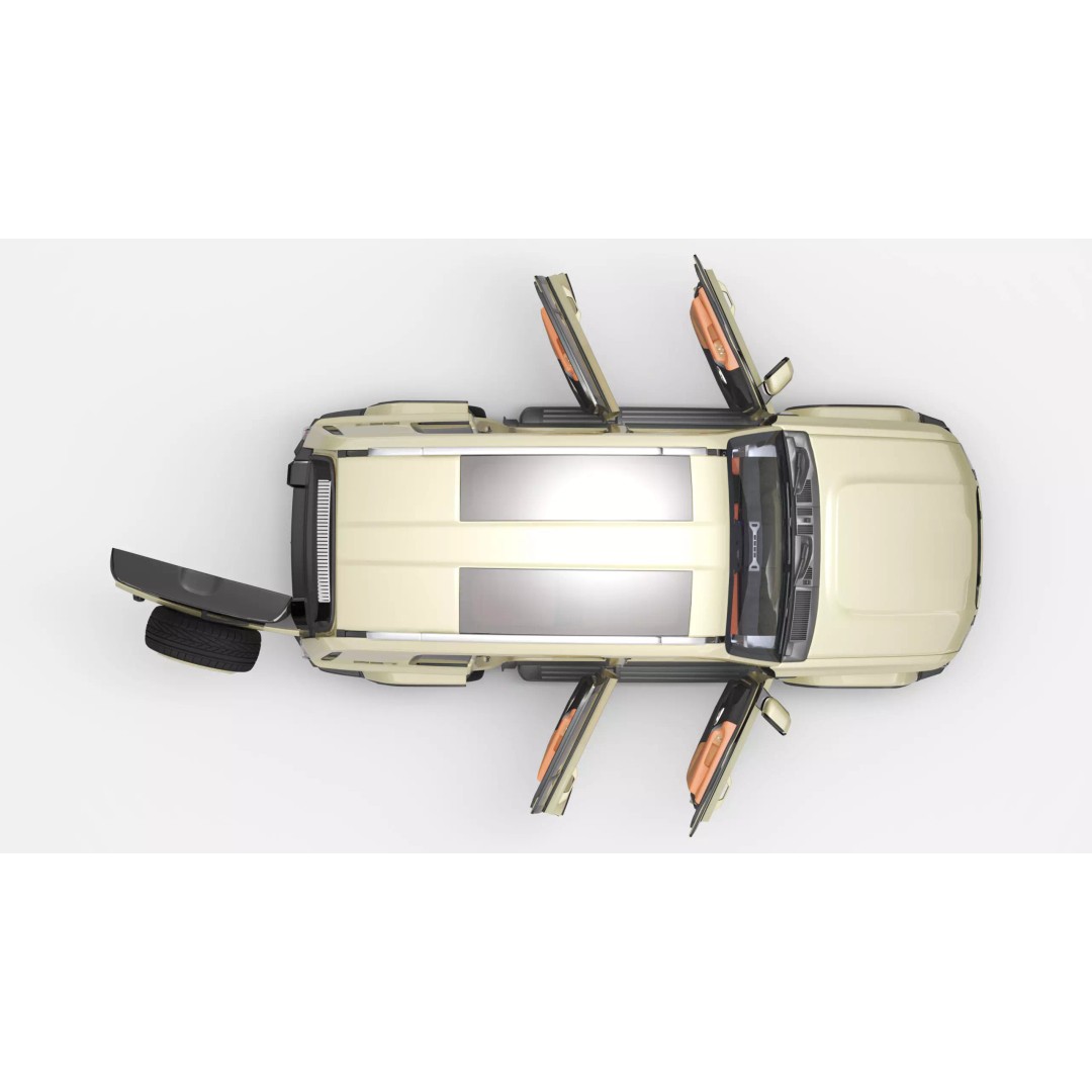 2026 Chery ICAUR V27 3D Model – SUV with Interior, PBR Textures - View 11