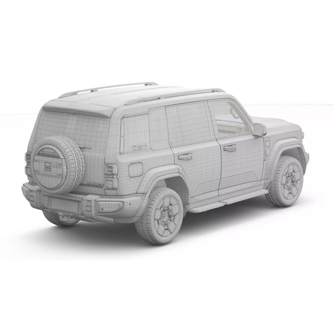 2026 Chery ICAUR V27 3D Model – SUV with Interior, PBR Textures - View 18