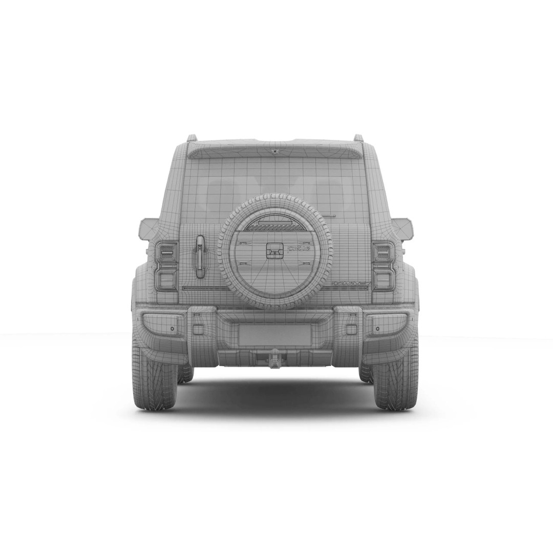 2026 Chery ICAUR V27 3D Model – SUV with Interior, PBR Textures - View 21