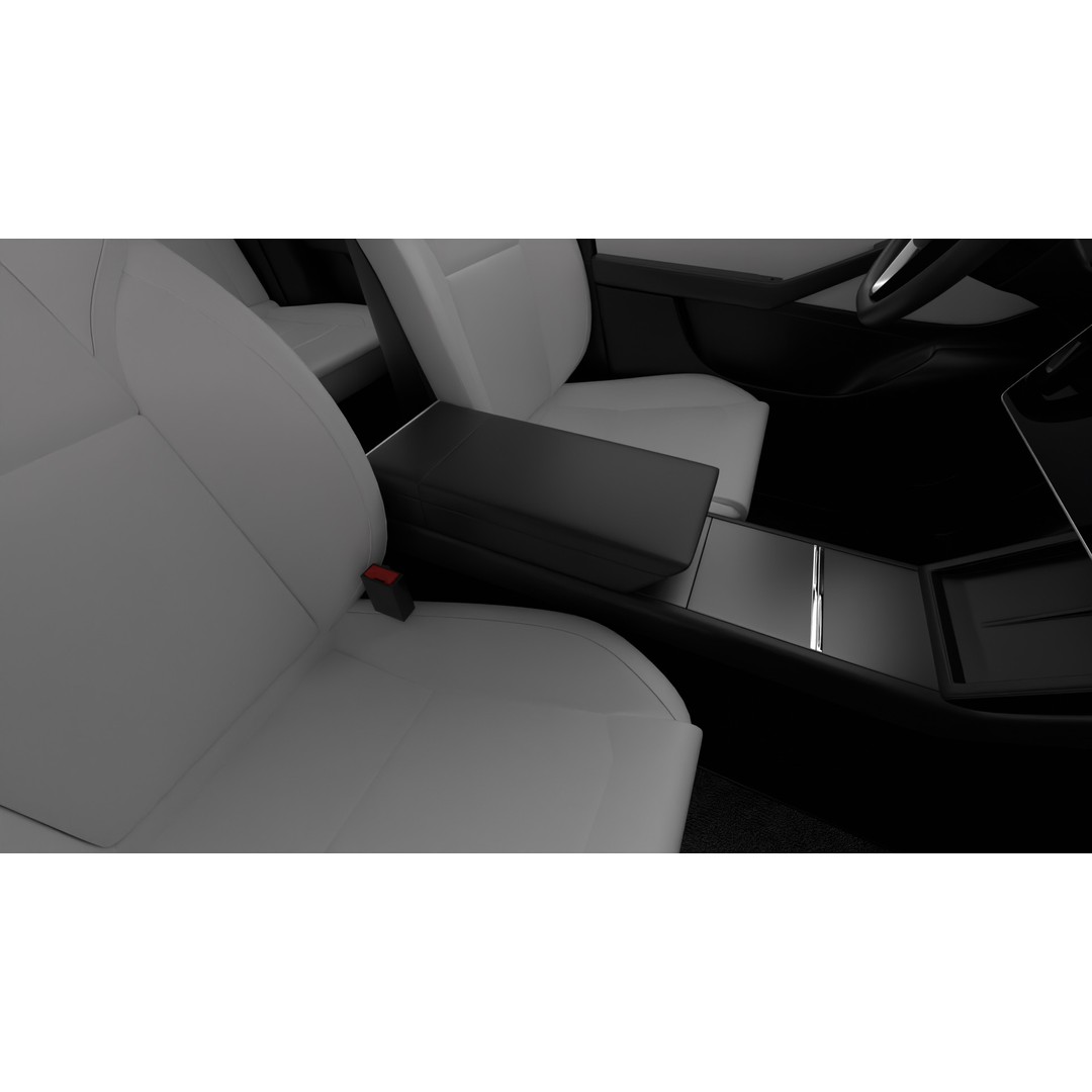 Tesla Model Y 3D Model – High Poly Rigged Asset, FBX, Blender - View 18