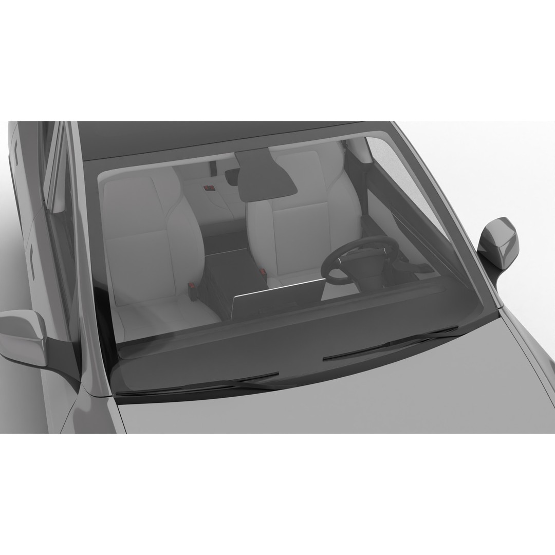 Tesla Model Y 3D Model – High Poly Rigged Asset, FBX, Blender - View 20