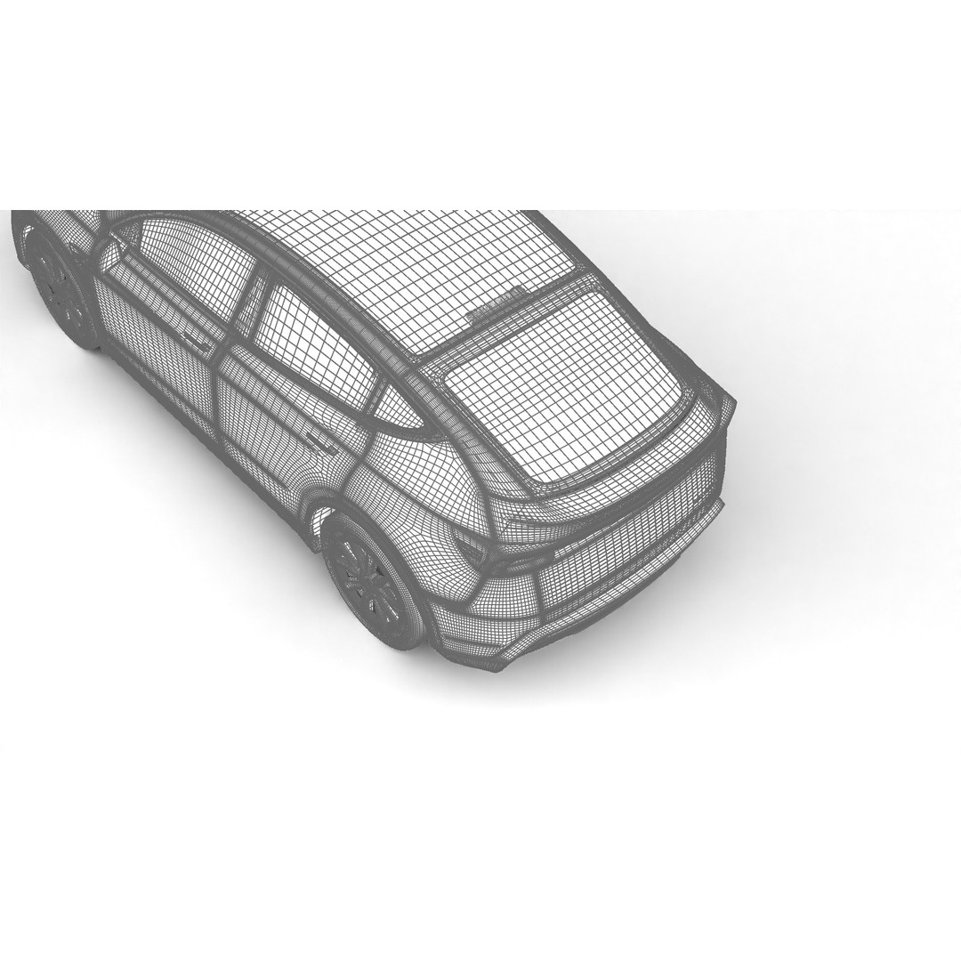Tesla Model Y 3D Model – High Poly Rigged Asset, FBX, Blender - View 39