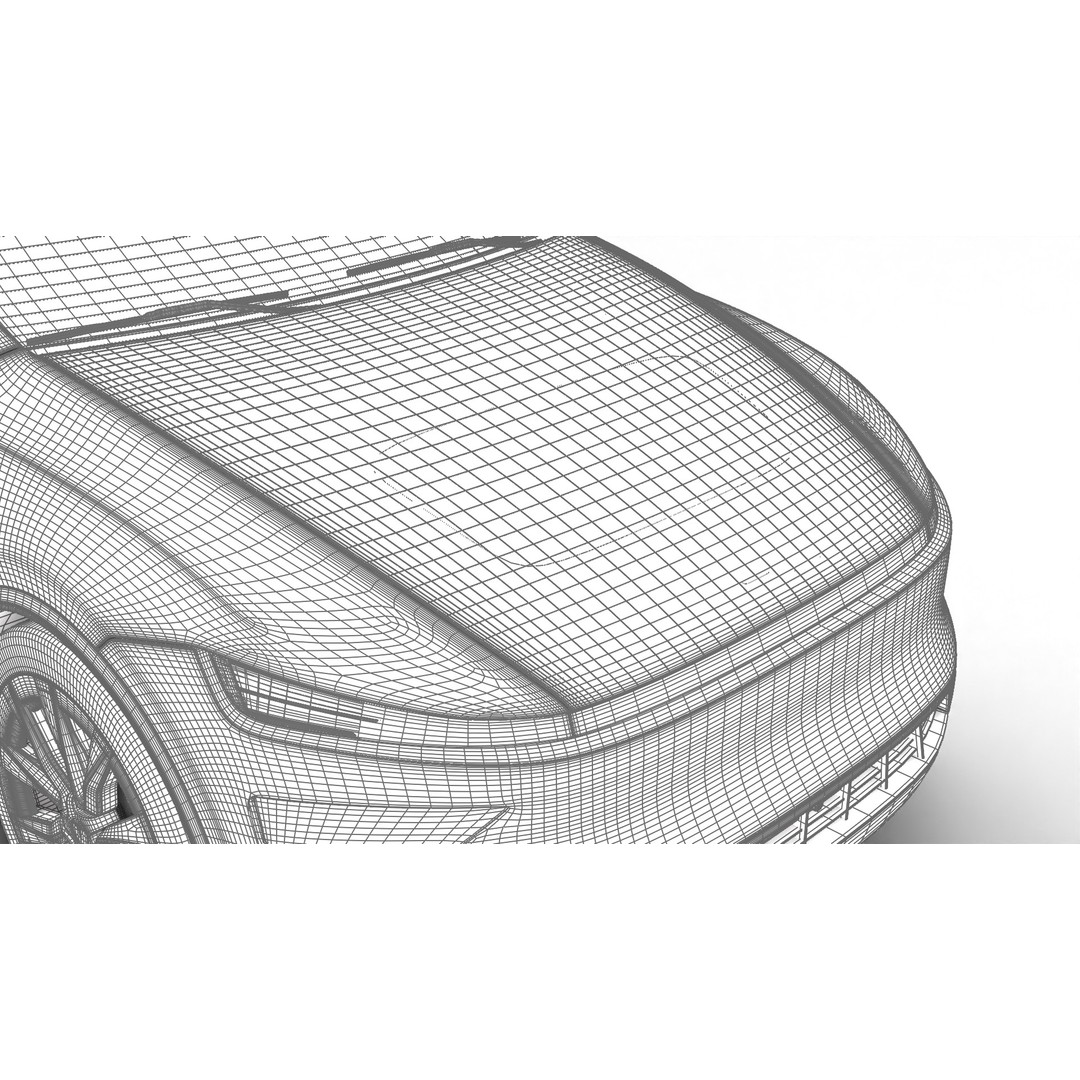Tesla Model Y 3D Model – High Poly Rigged Asset, FBX, Blender - View 44